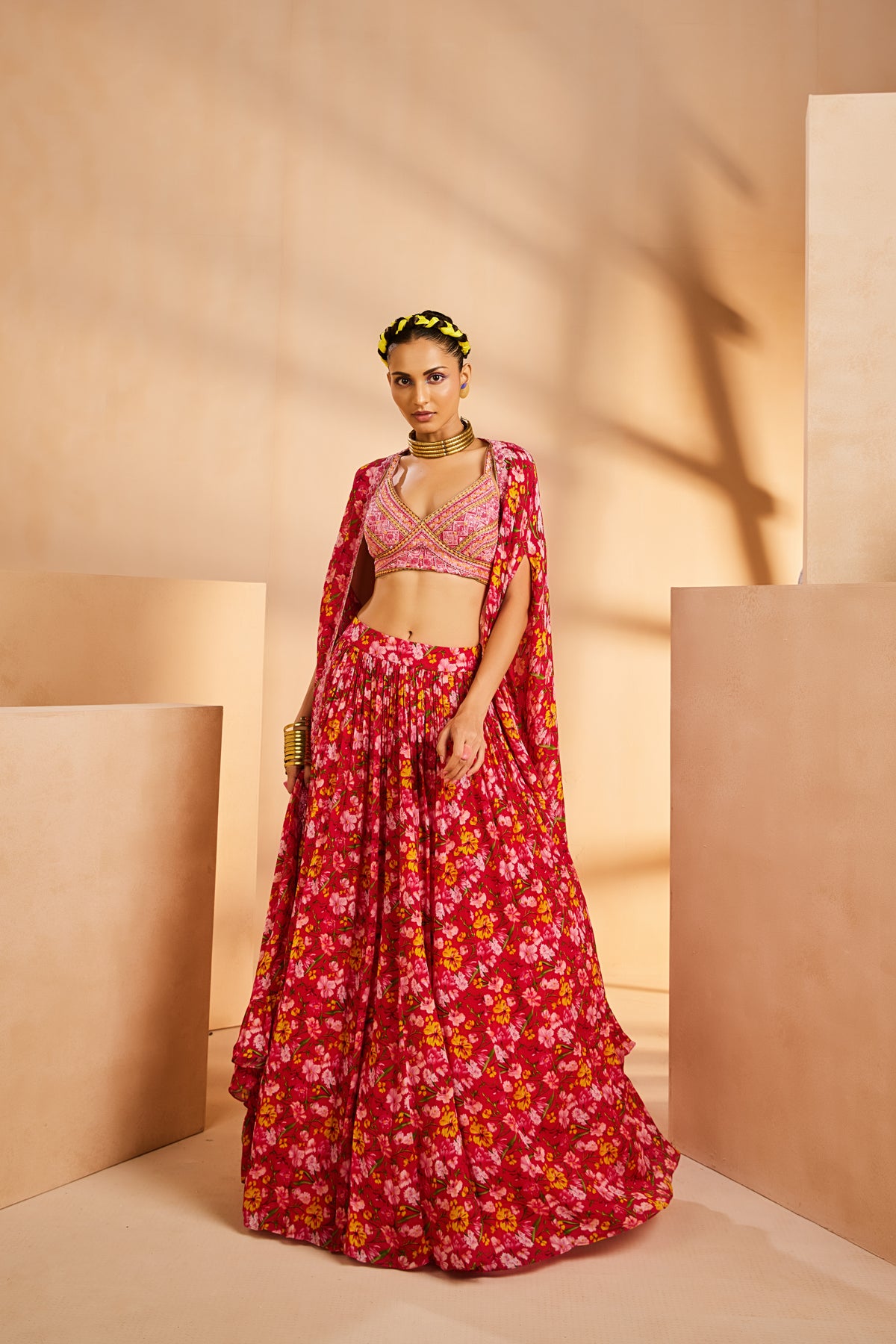 Cape skirt