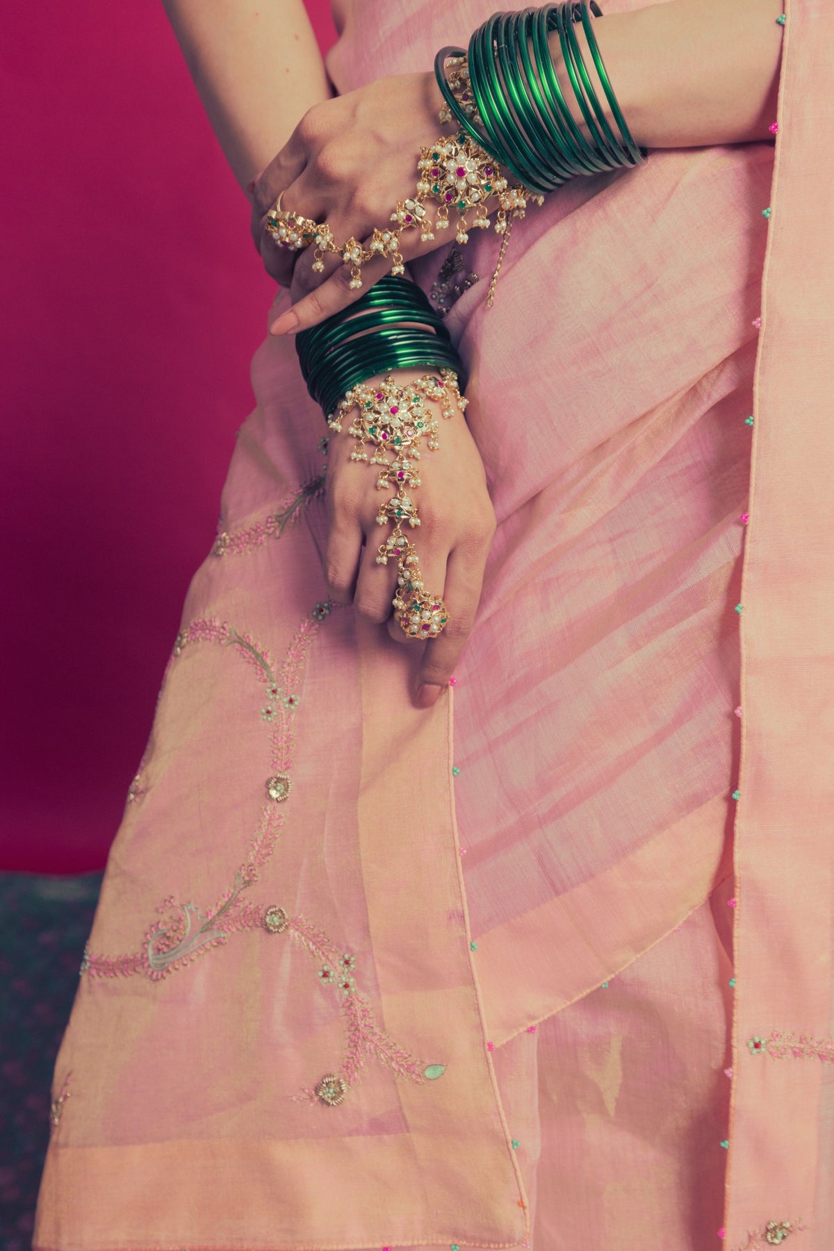 Suhani Saanjh Saree Set