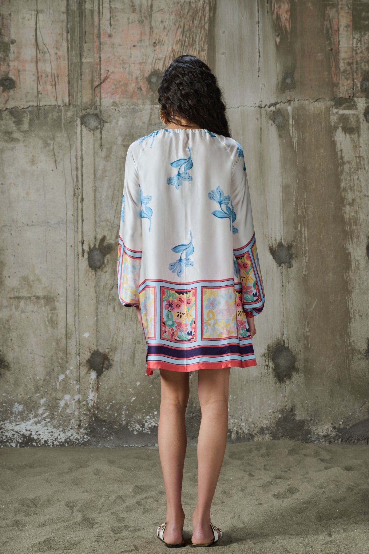 Blooming Edge Mini Dress