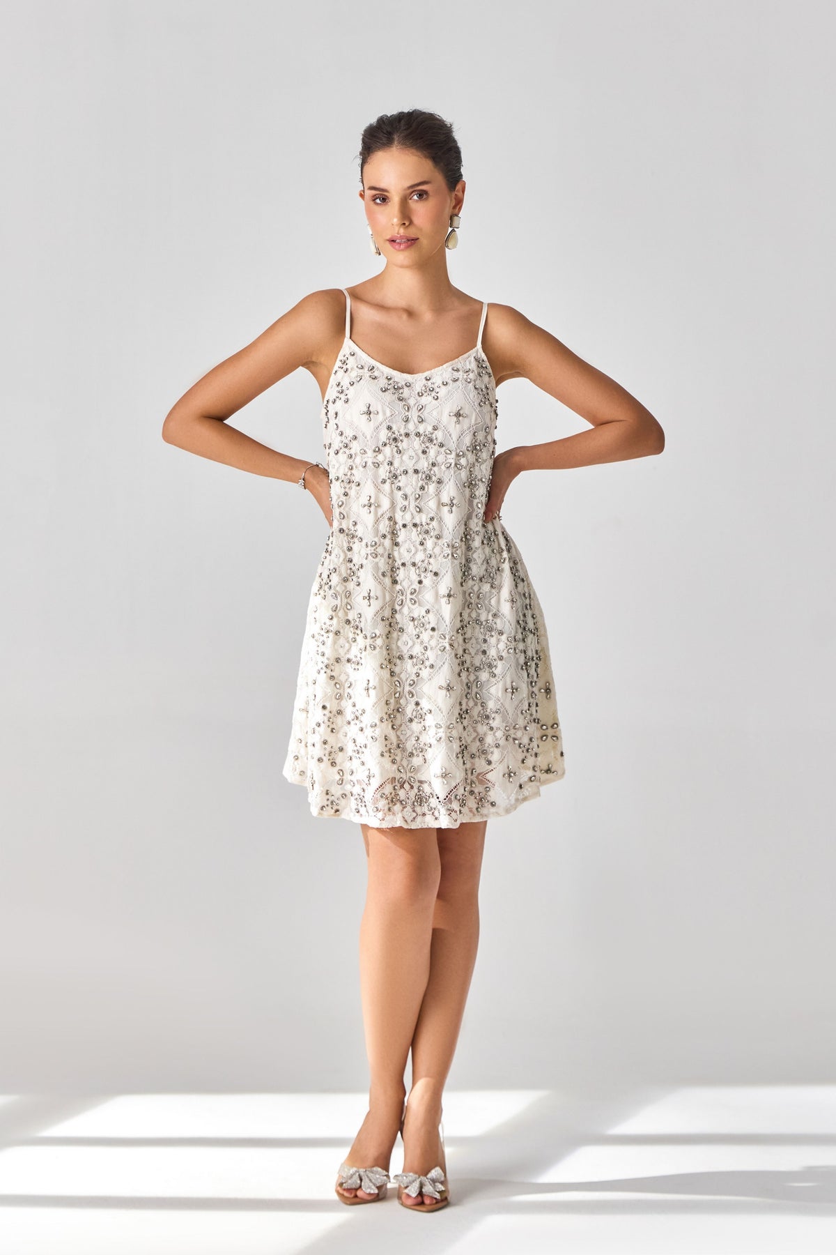 Rosa Anglasia Studded Dress