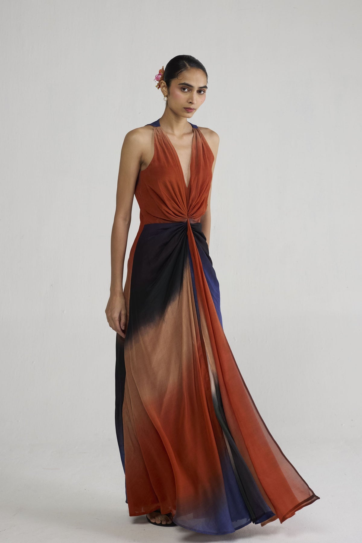 Ume Front Knot Dress