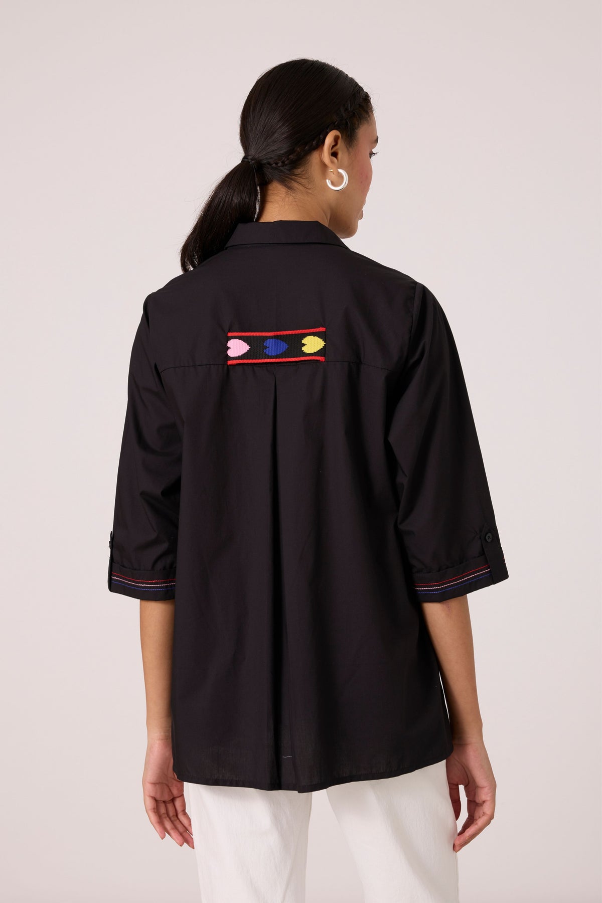 Doris Black Shirt