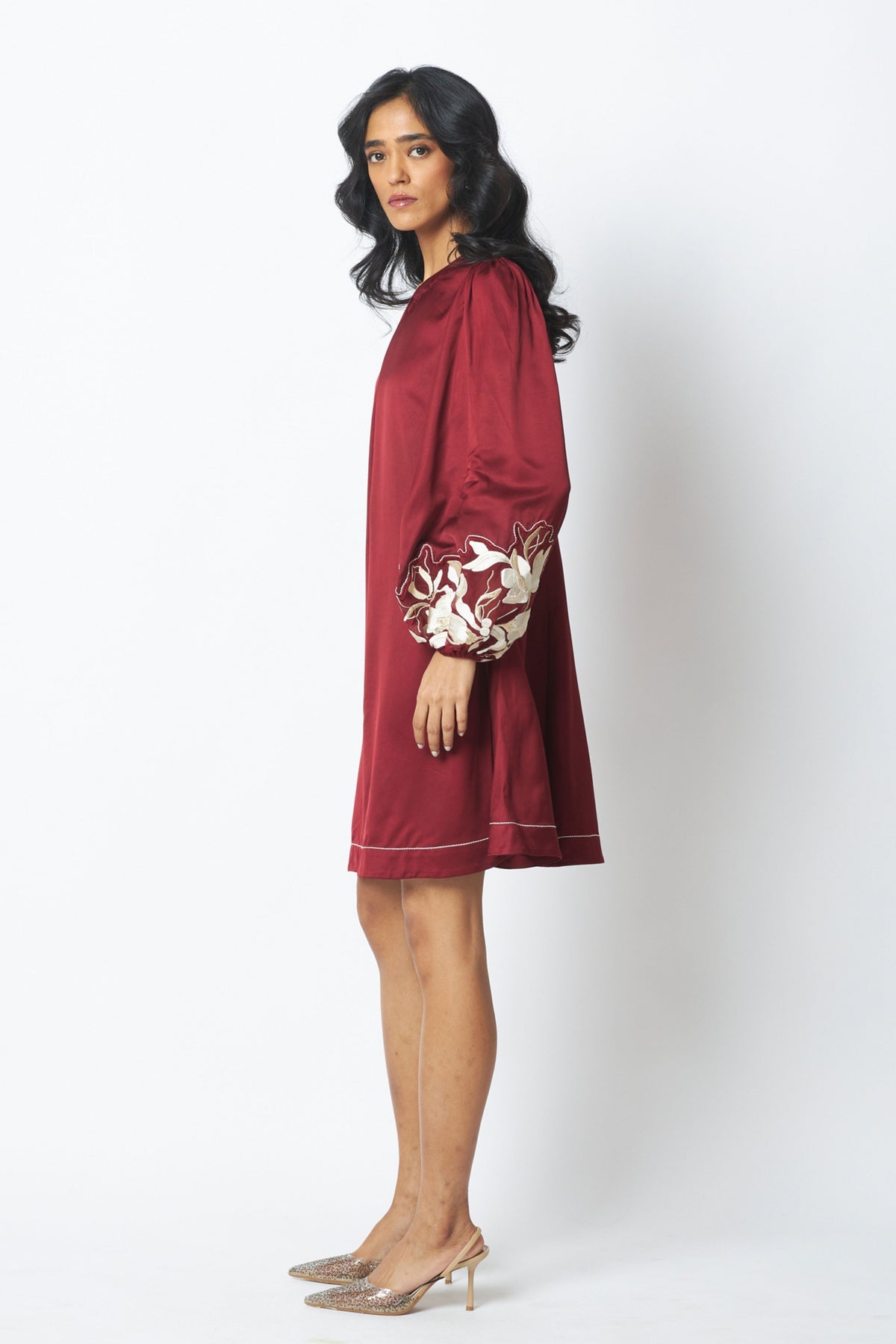 Poey Sculpted Shift Dress