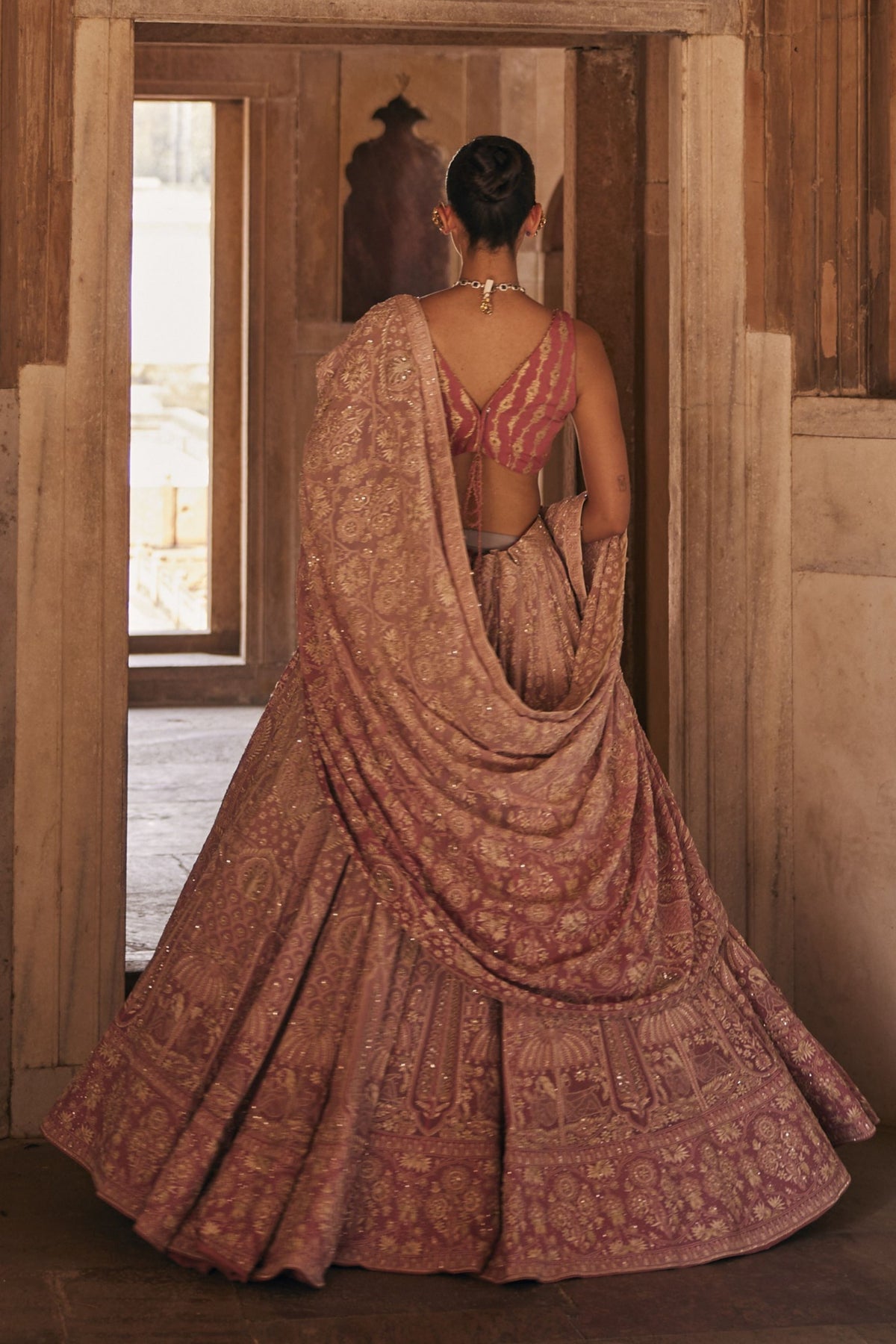 Nazm Lehenga Set