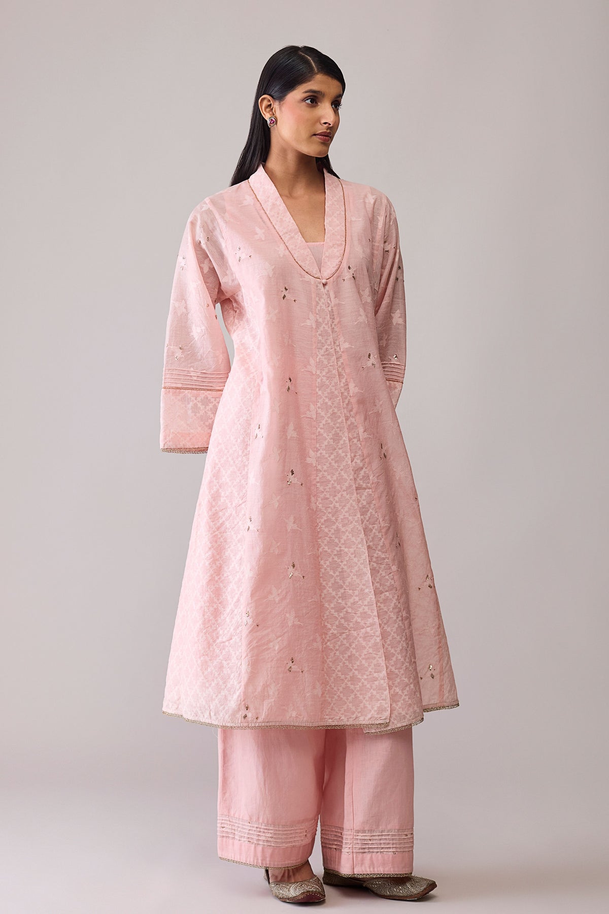 Ambreen Pink Tunic Set
