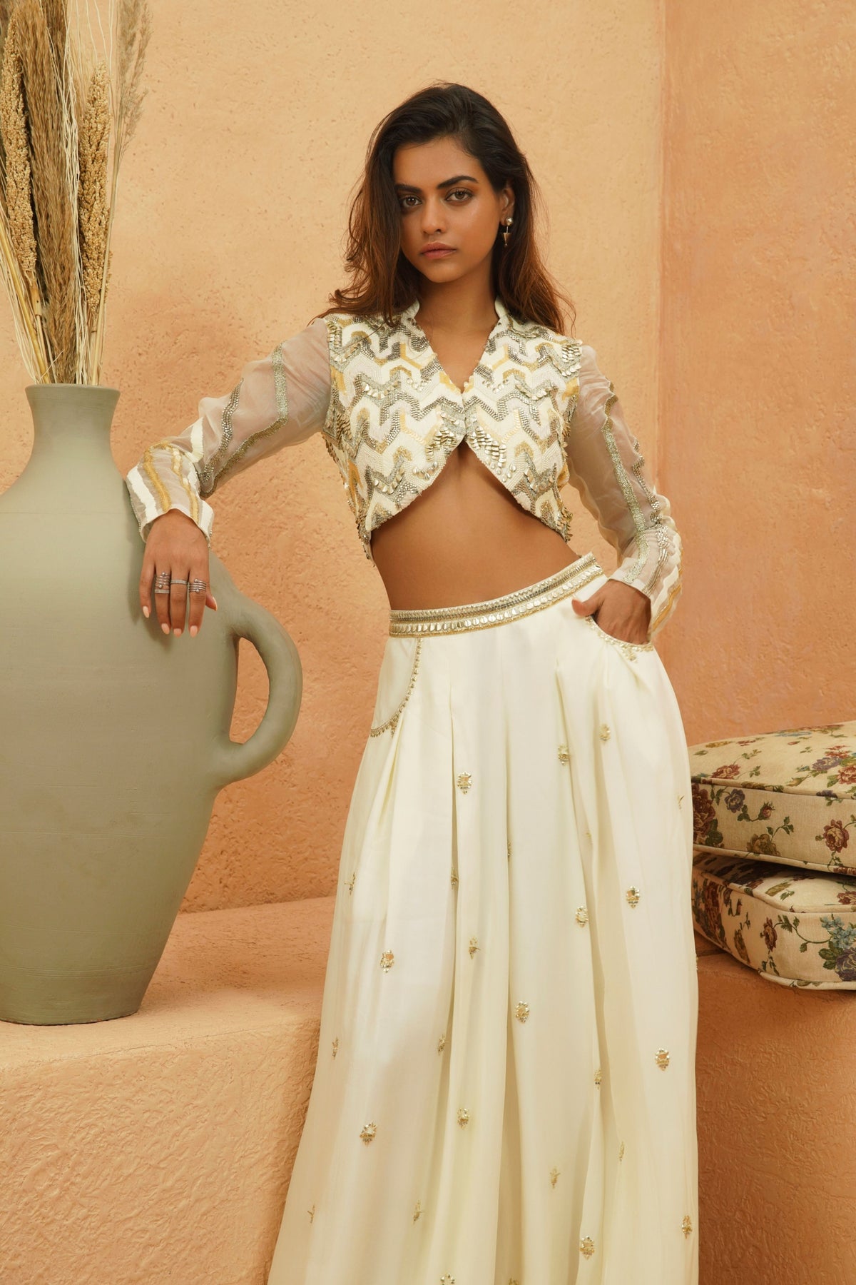 Fariha Jacket Set
