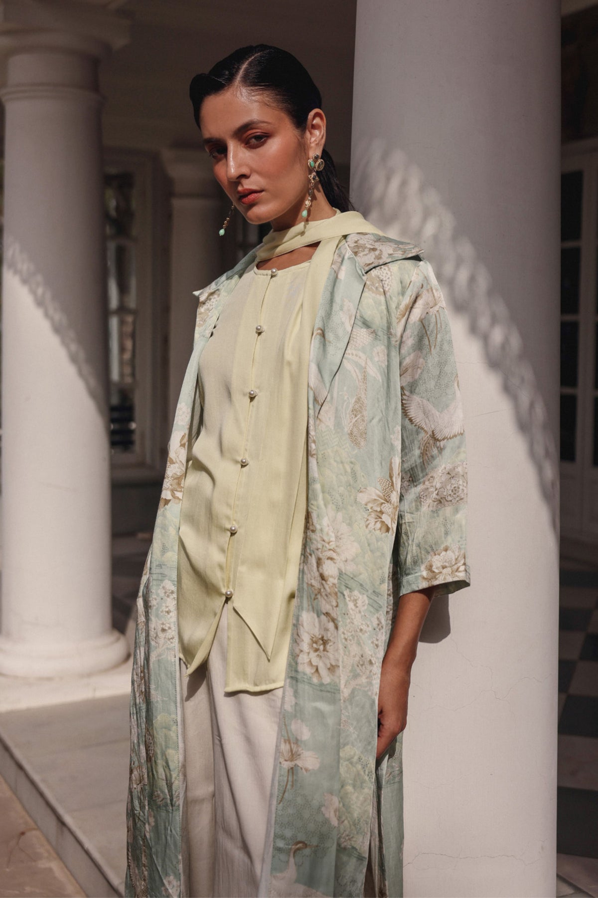 Mint Dust Jacket Set