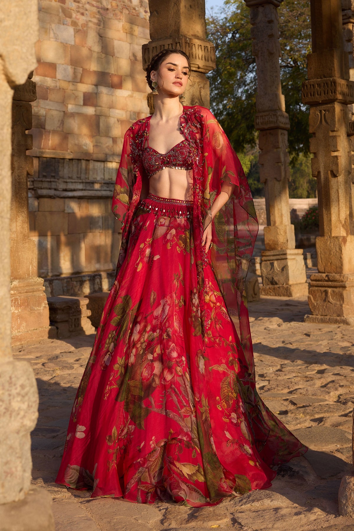 Rose Cape Set