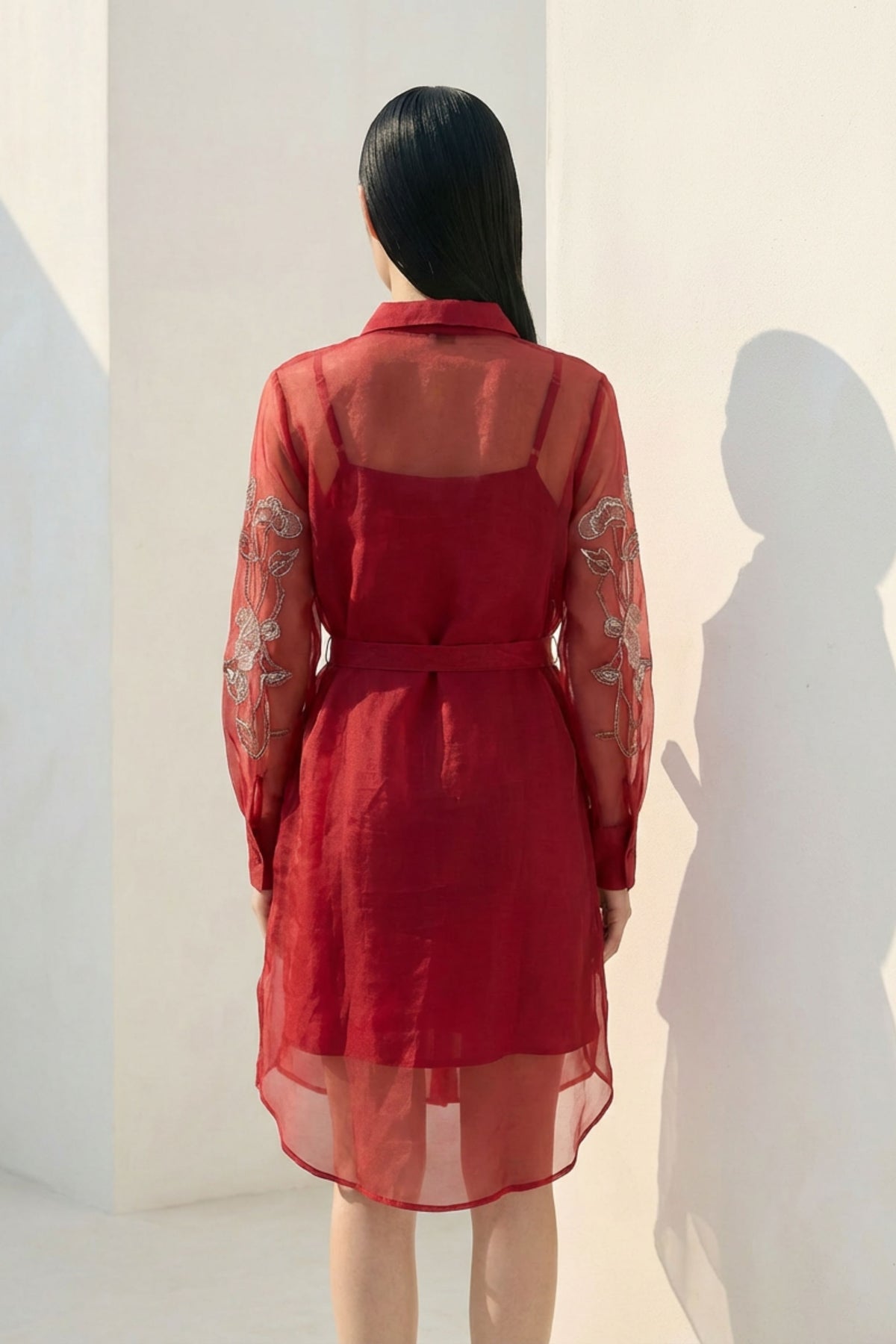 Ruby Grape Shirt Dress