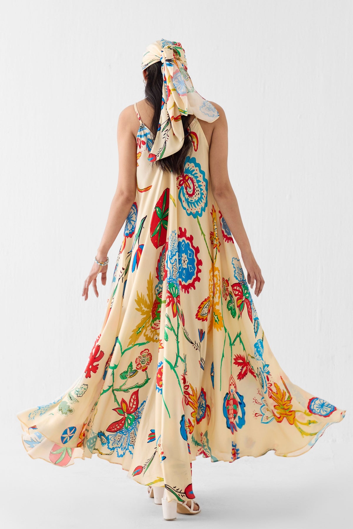 Sanganer Strappy Dress