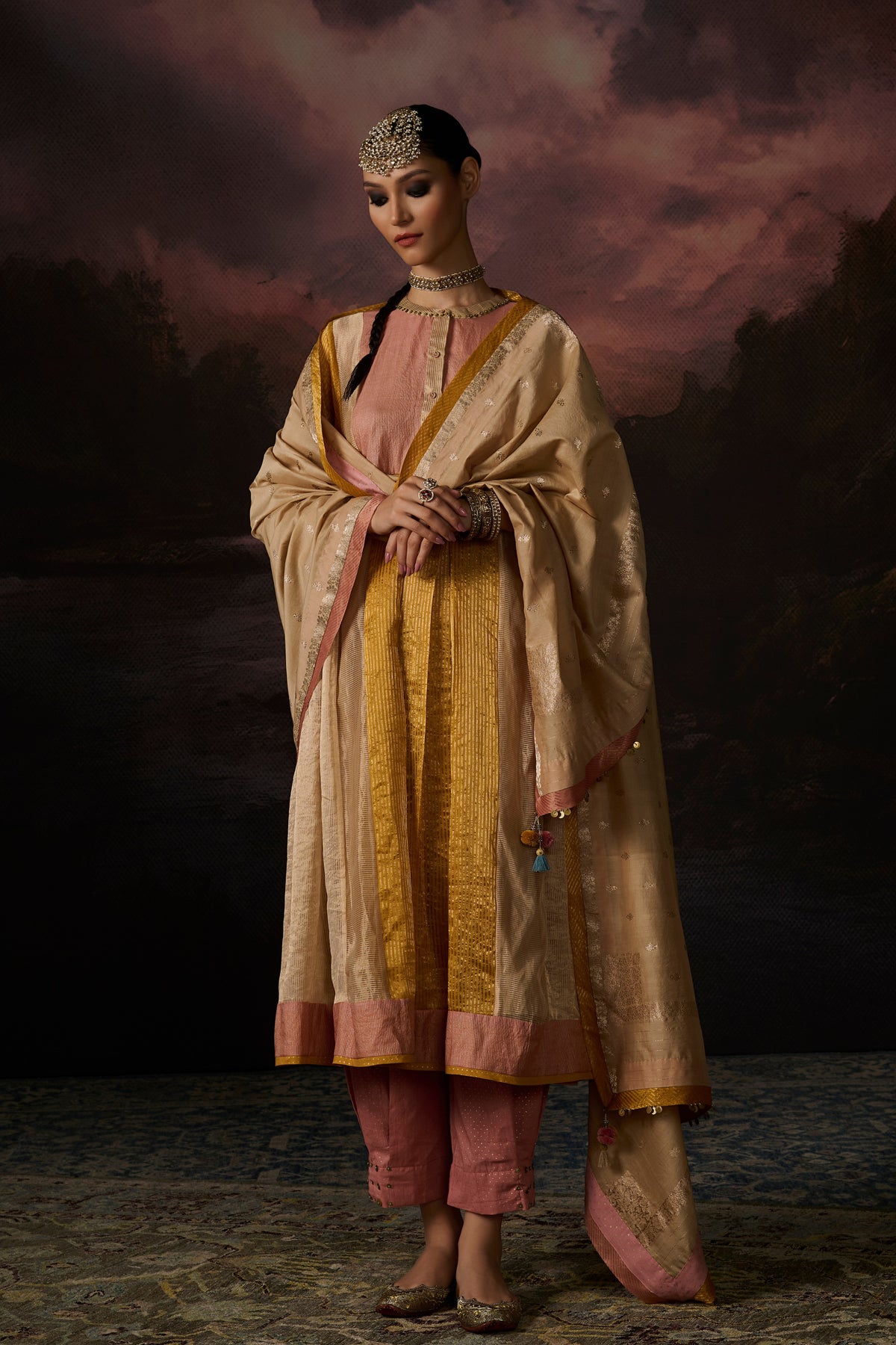 Gul Anarkali Set