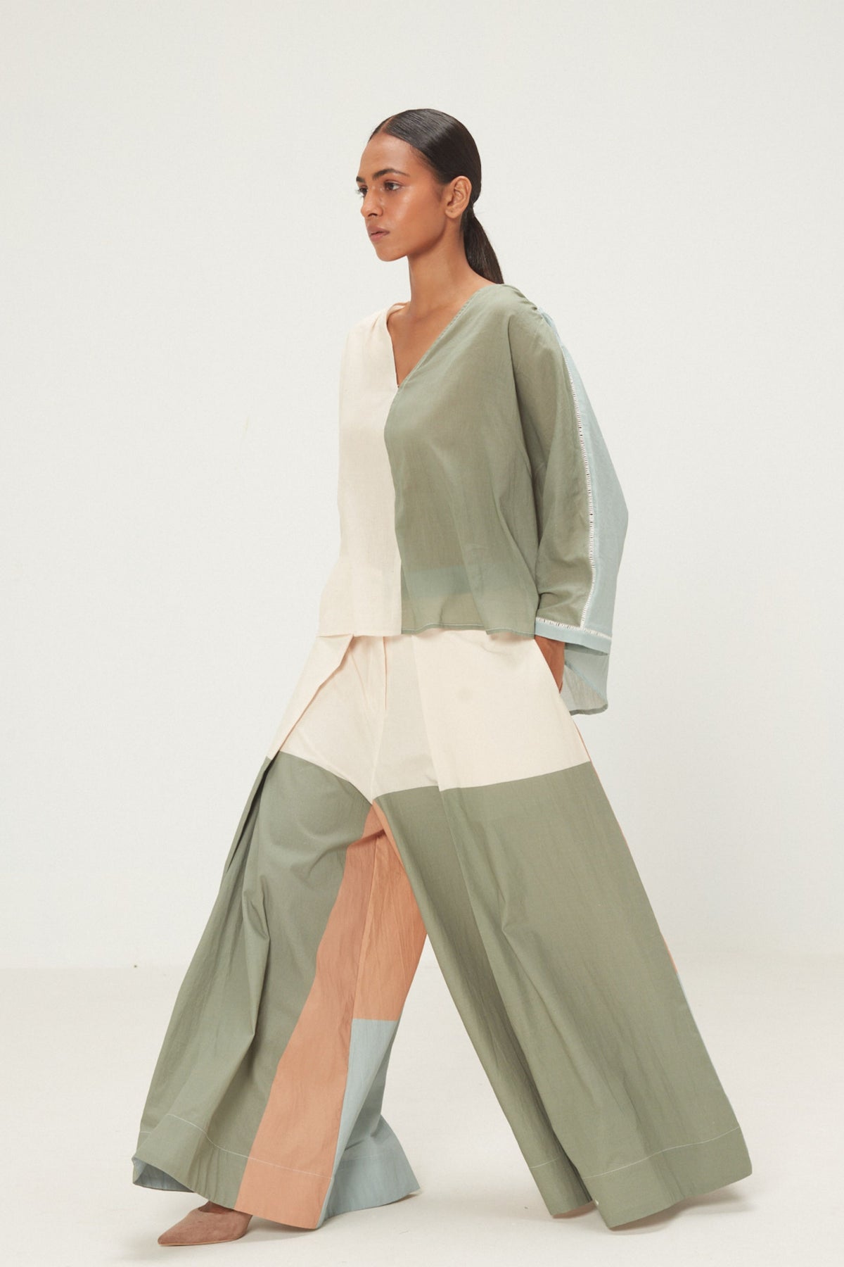 Teal Dune Pants