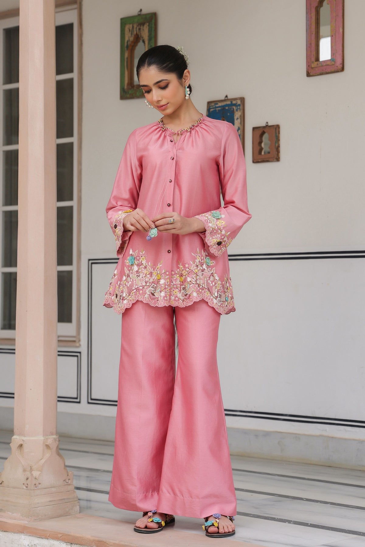 Gulzar Scallop Co-ord Set