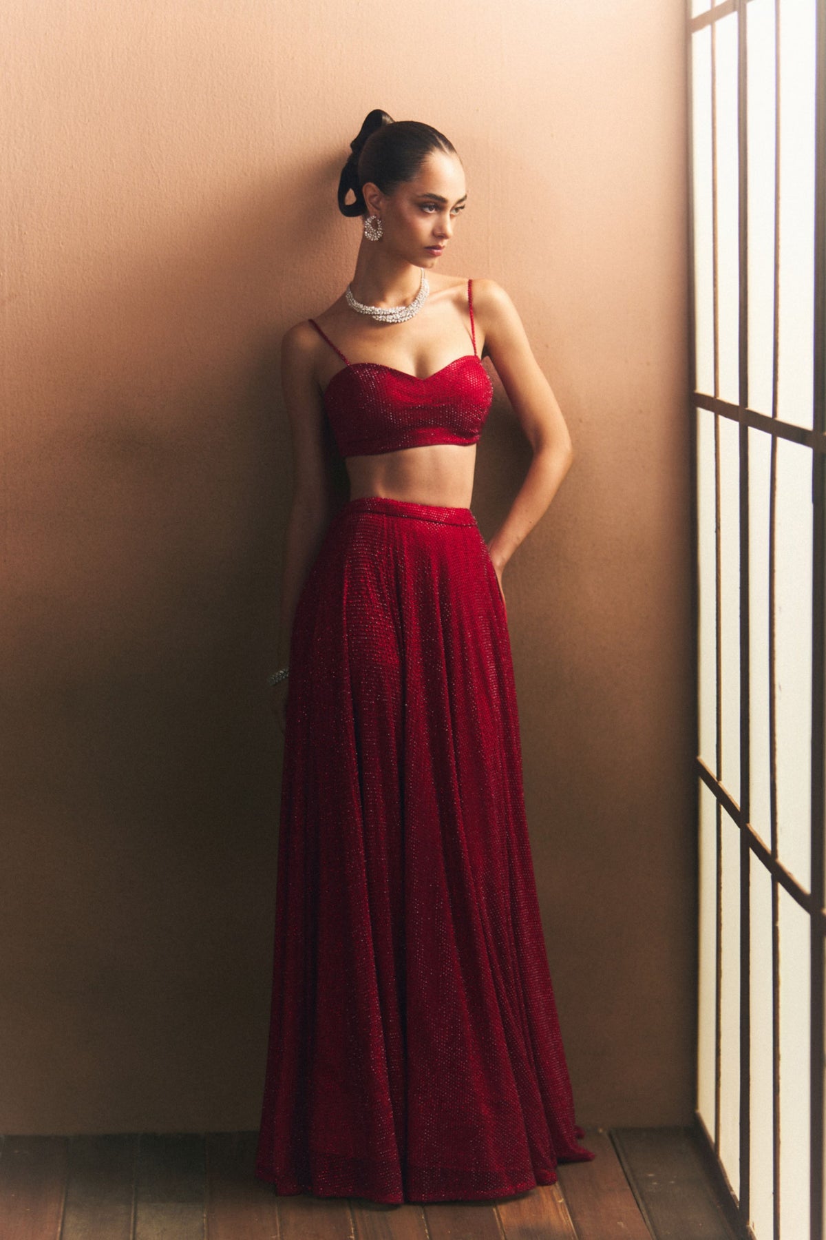 Vermeil Lehenga Skirt Set