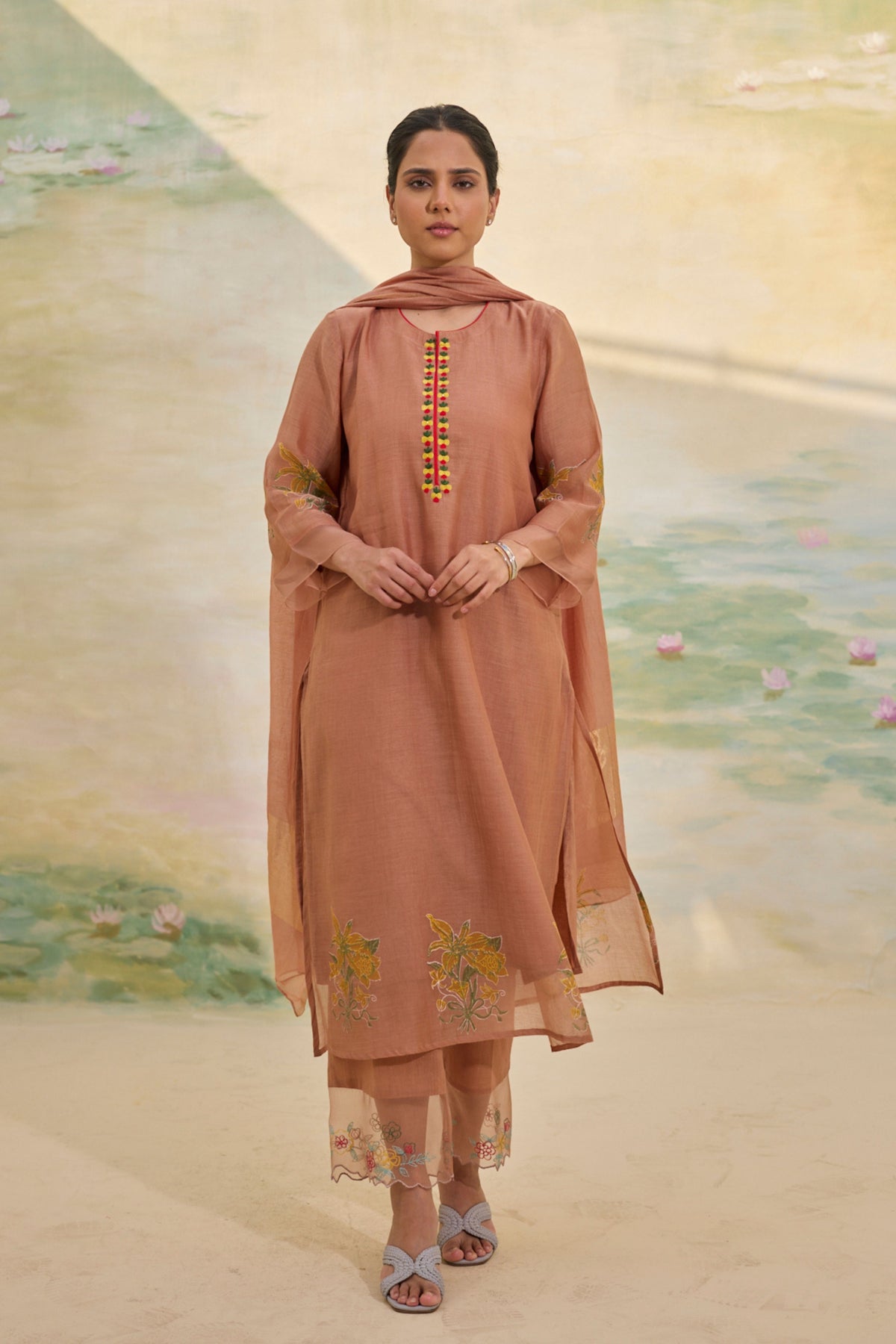 Fawn Kurta Set
