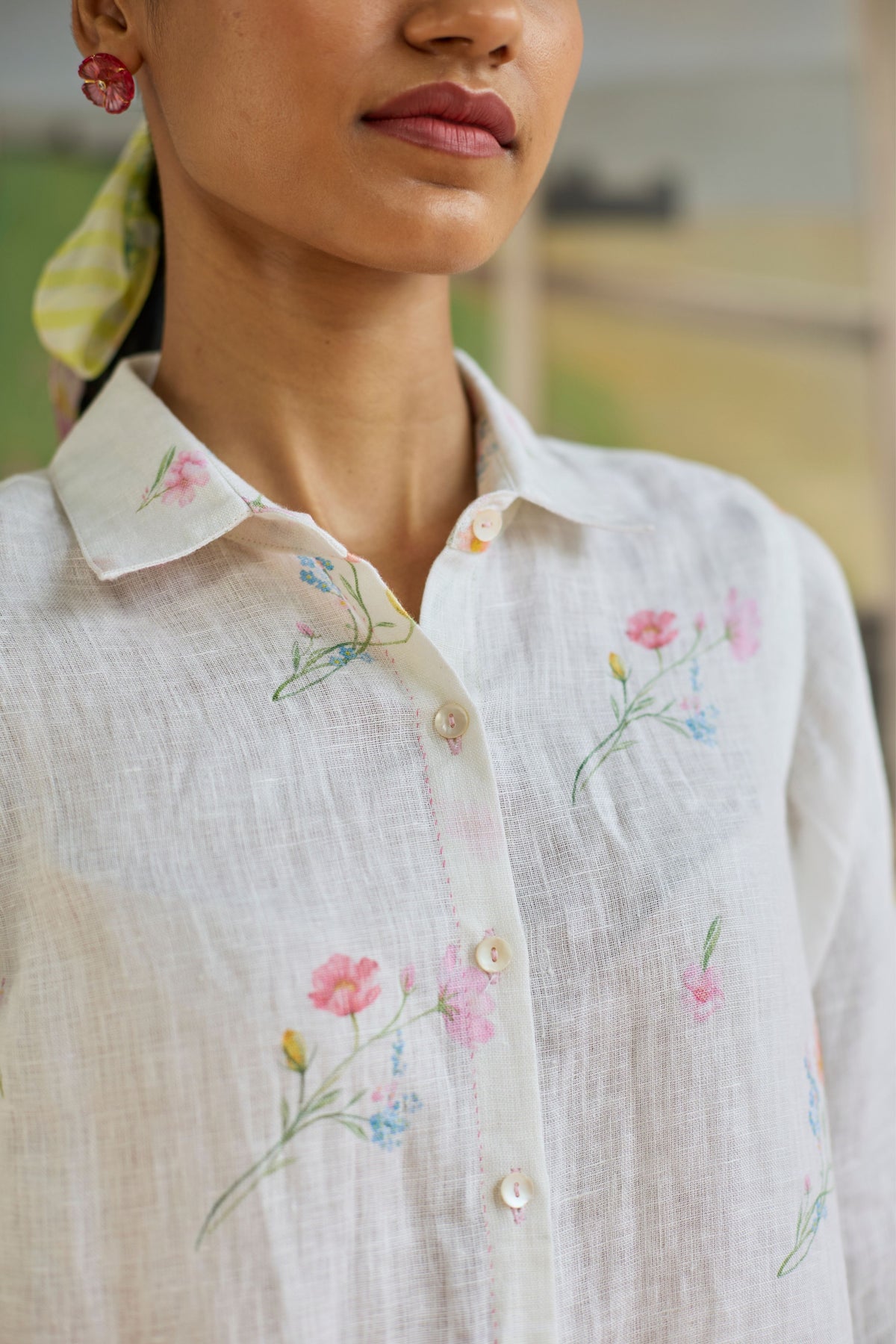 Florist Shirt Linen