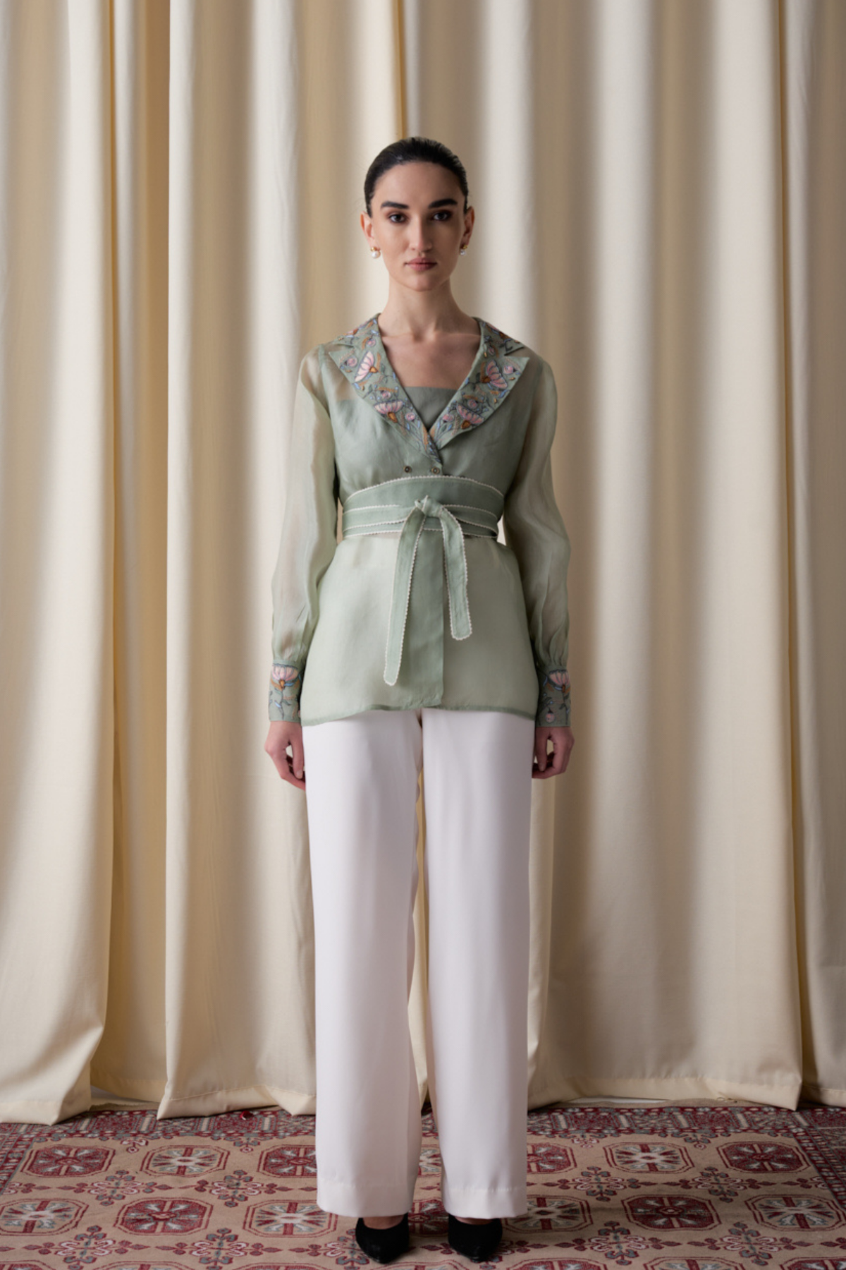 Daylight Blossom Blazer Set