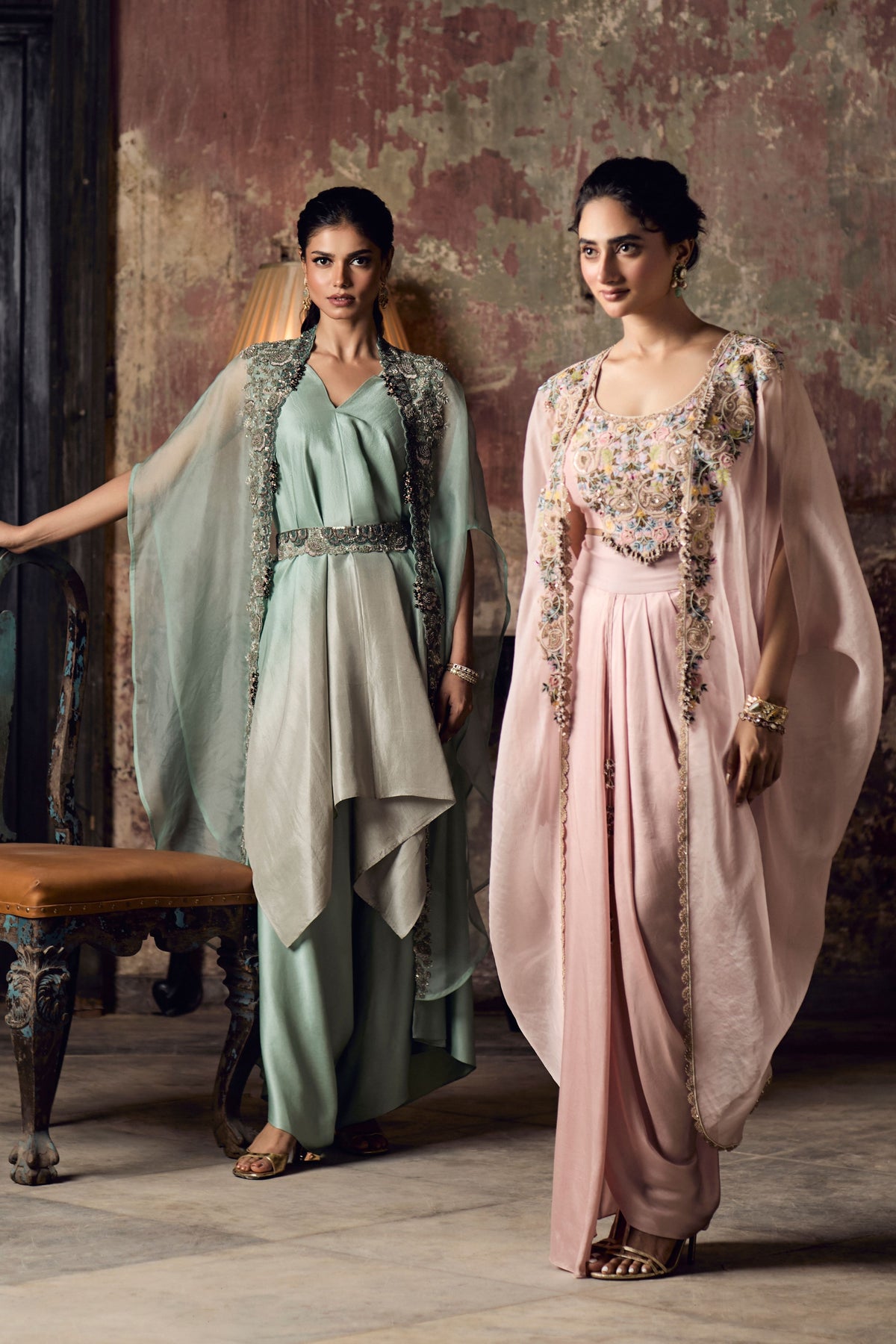 Ombre Cape Set