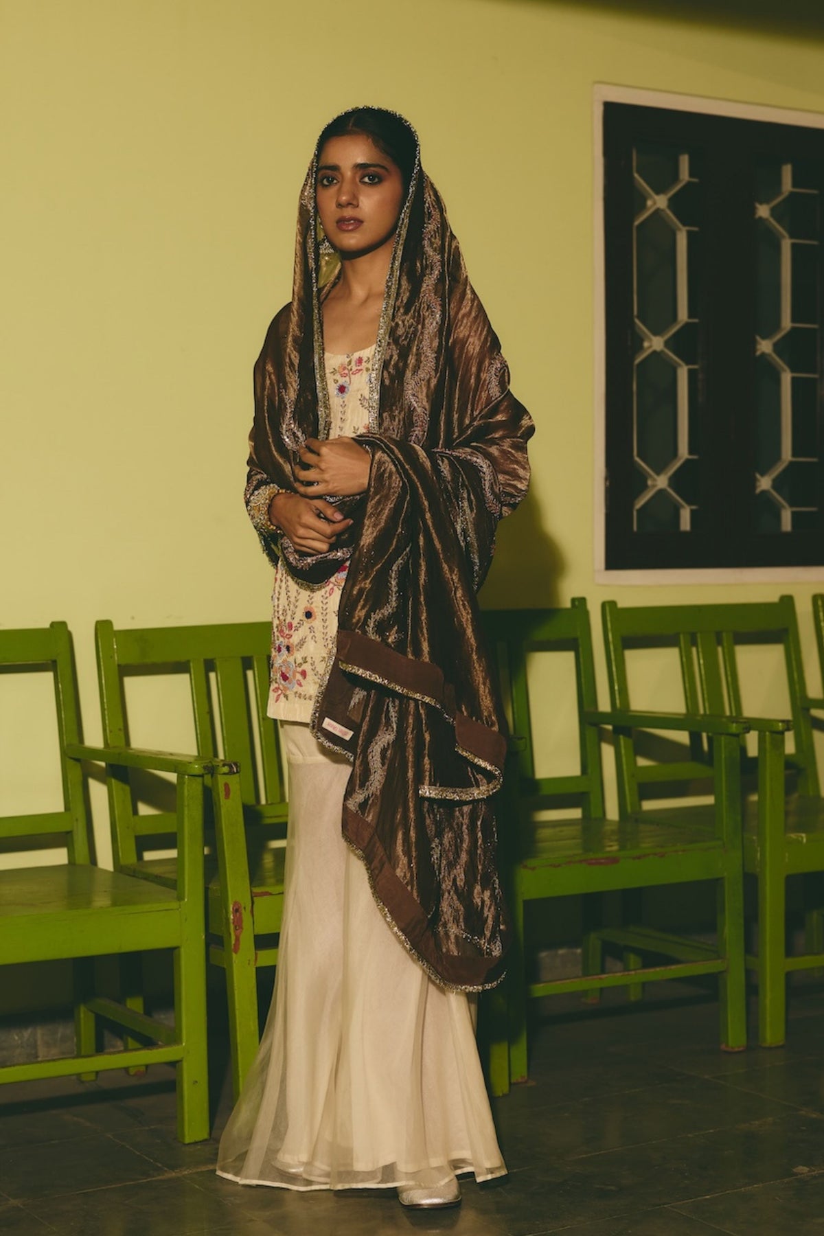 Chanbeli Badli Kurta and Sharara