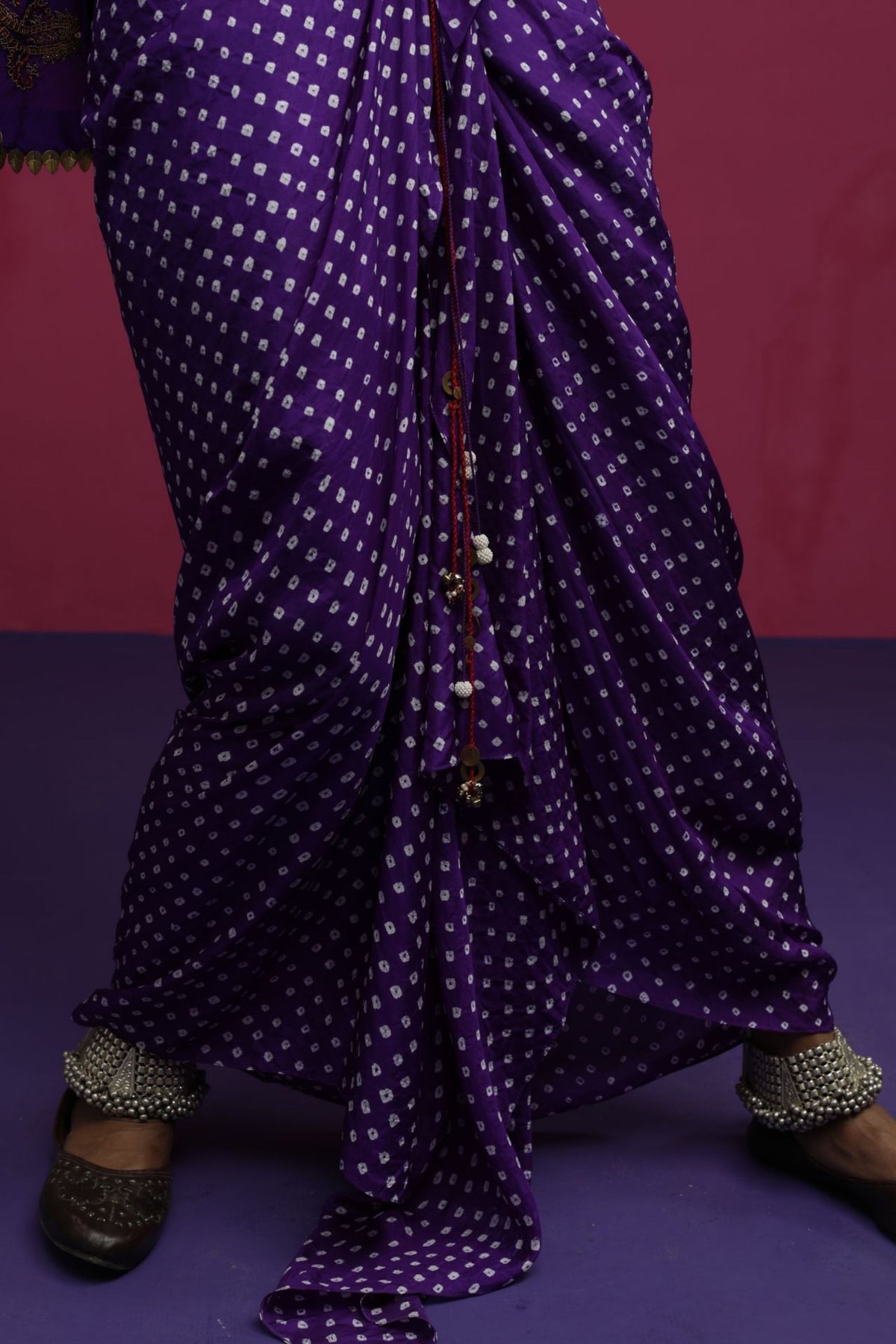 Peacock Paisley Kaftan Set
