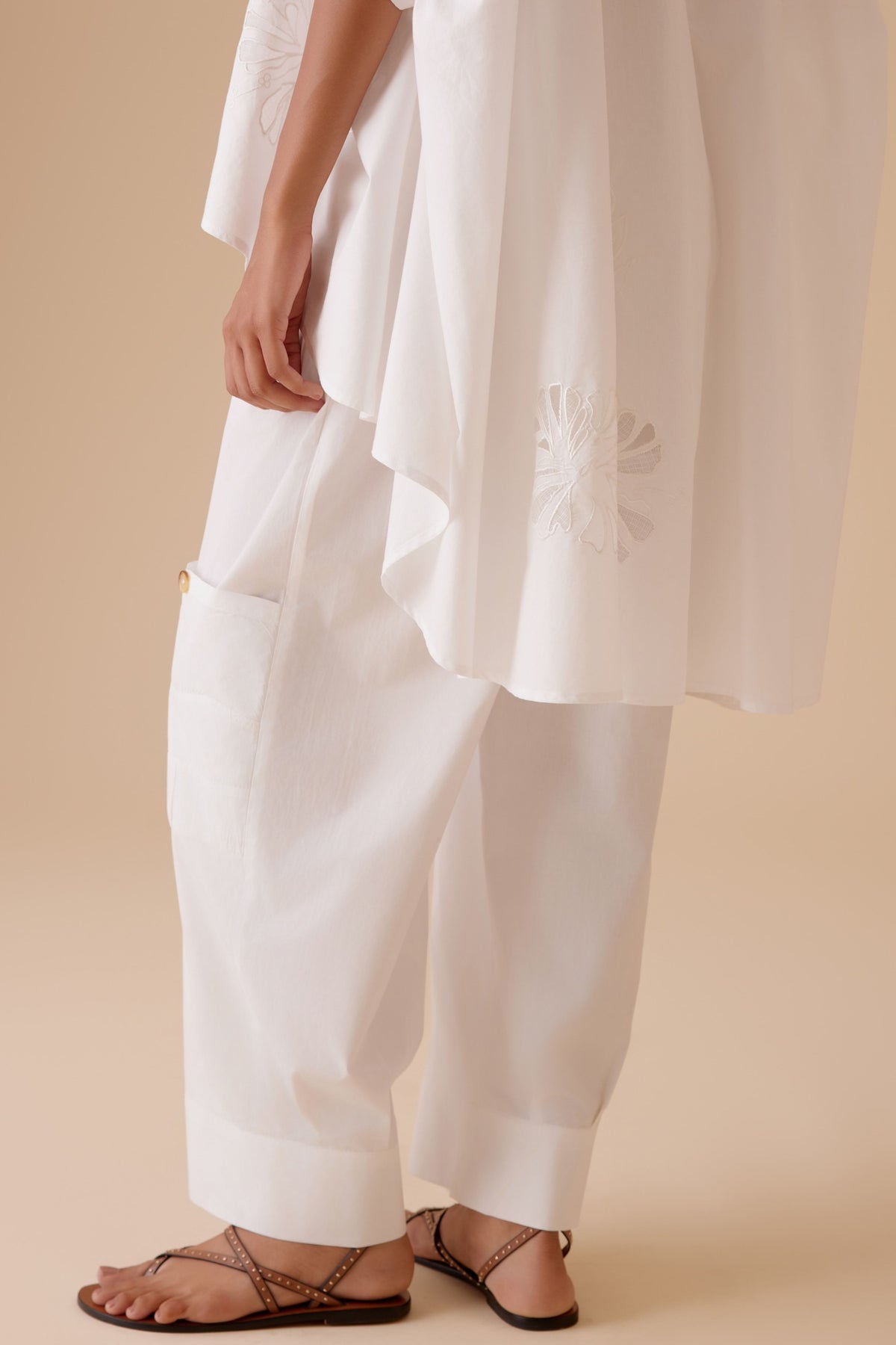 White Manya Kaftan