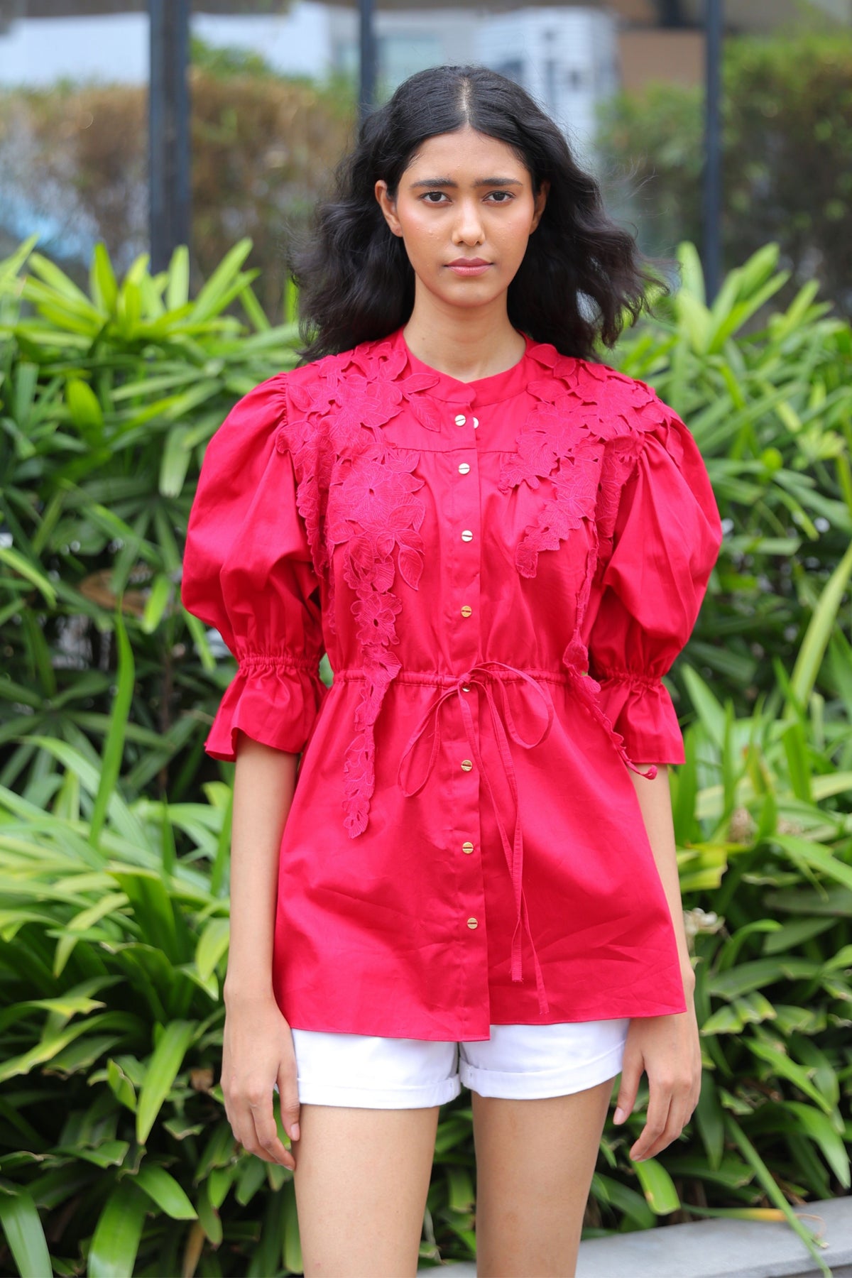 Konna Red Shirt