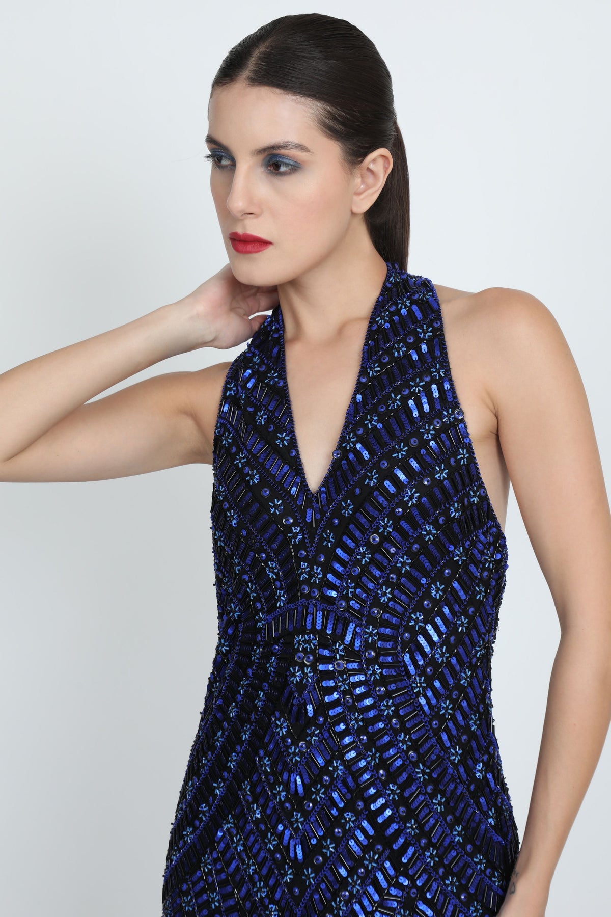 Bugle Bead Gown