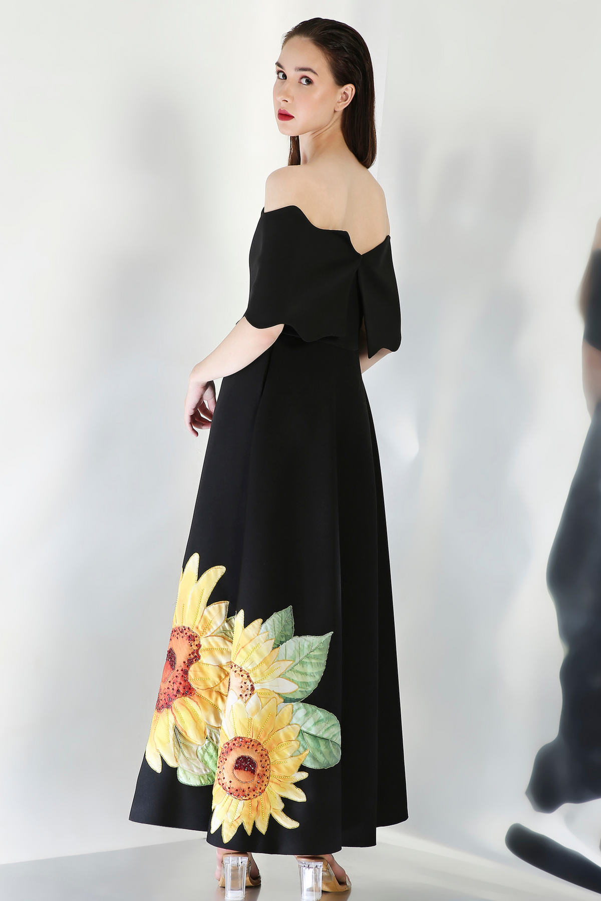 Black Off-shoulder Dress