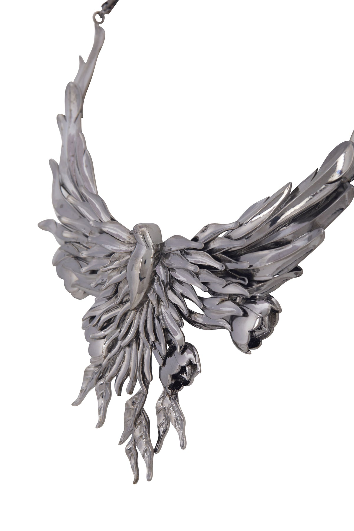 Gun metal paradisus necklace