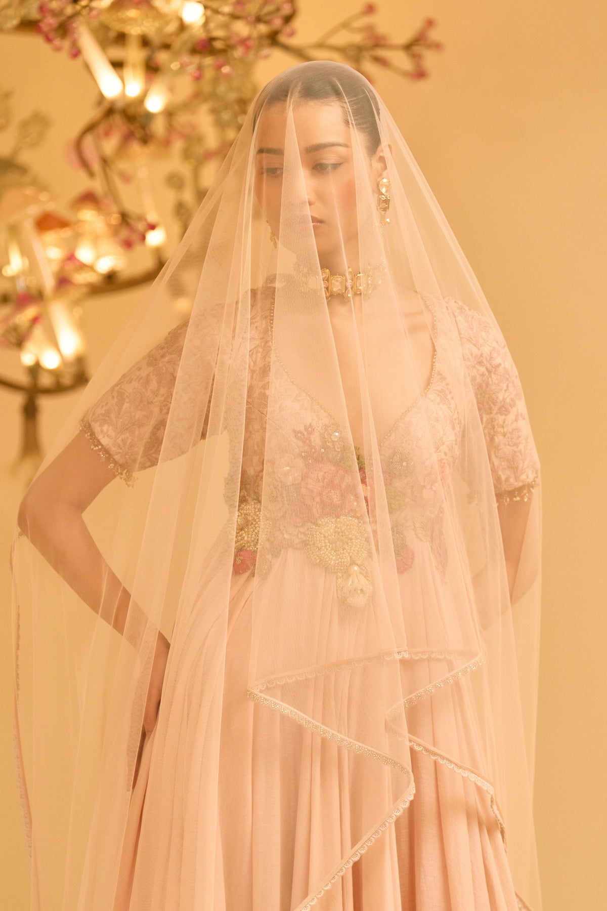 Ethereal Anarkali Set
