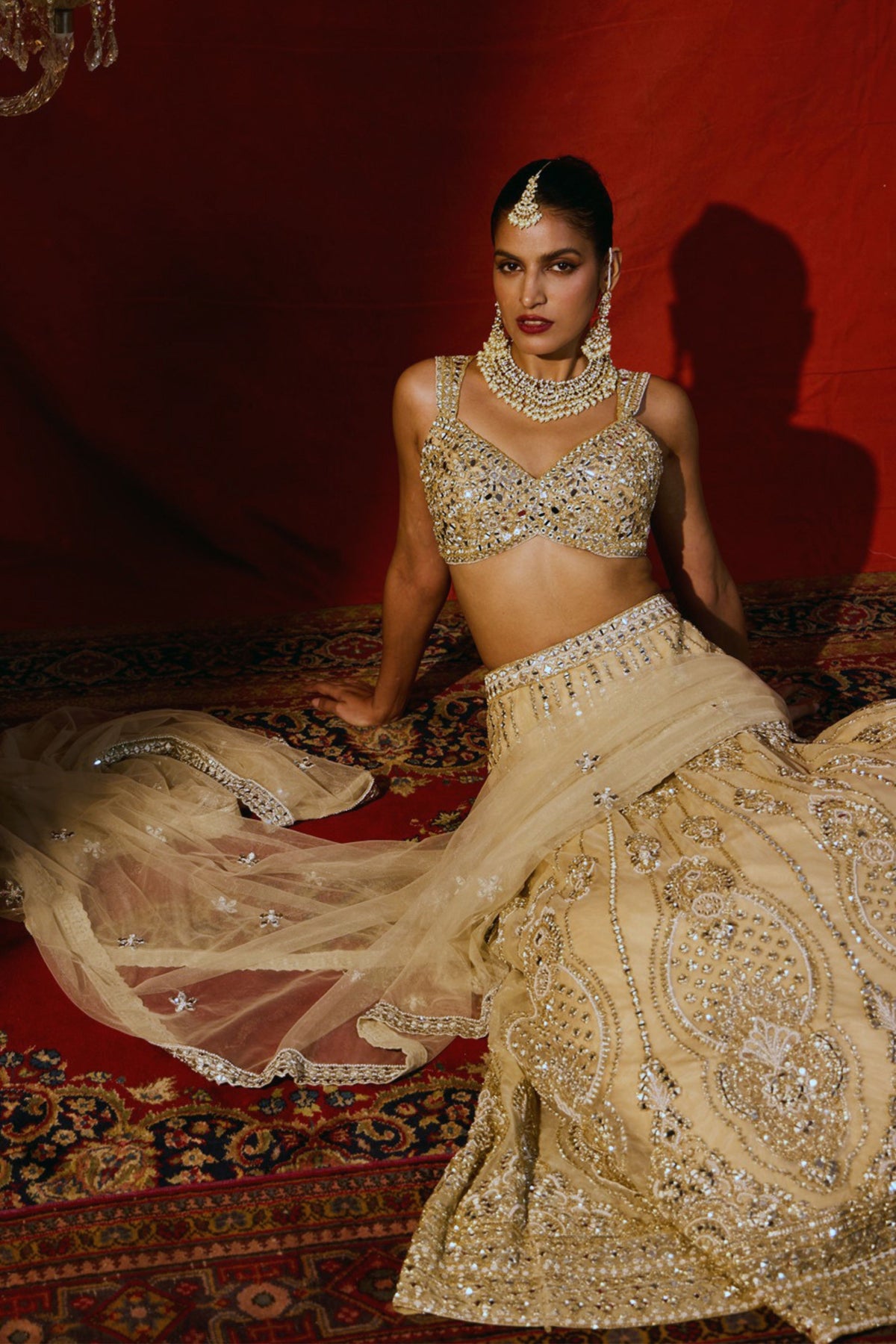 Sheesh Mahal  Lehenga Set