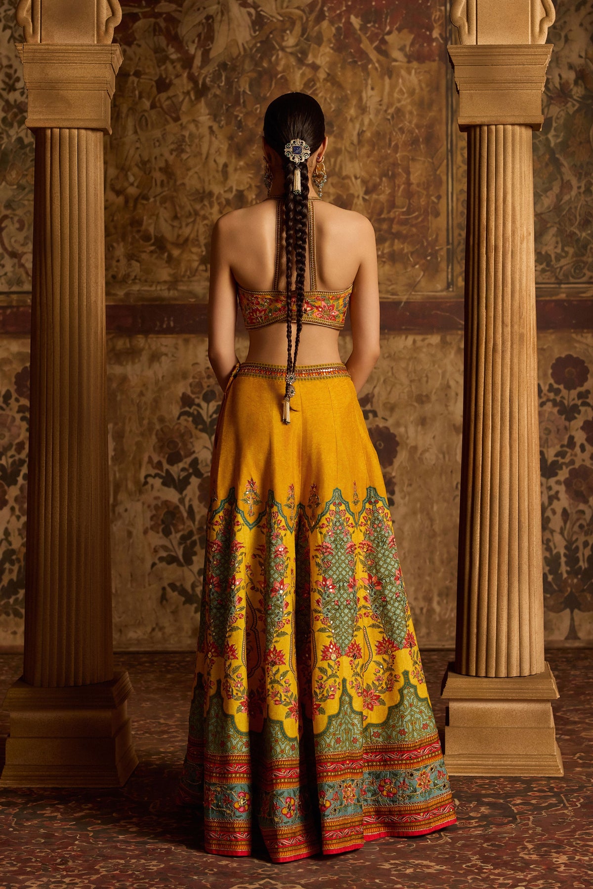 Arika Amber Sharara Set