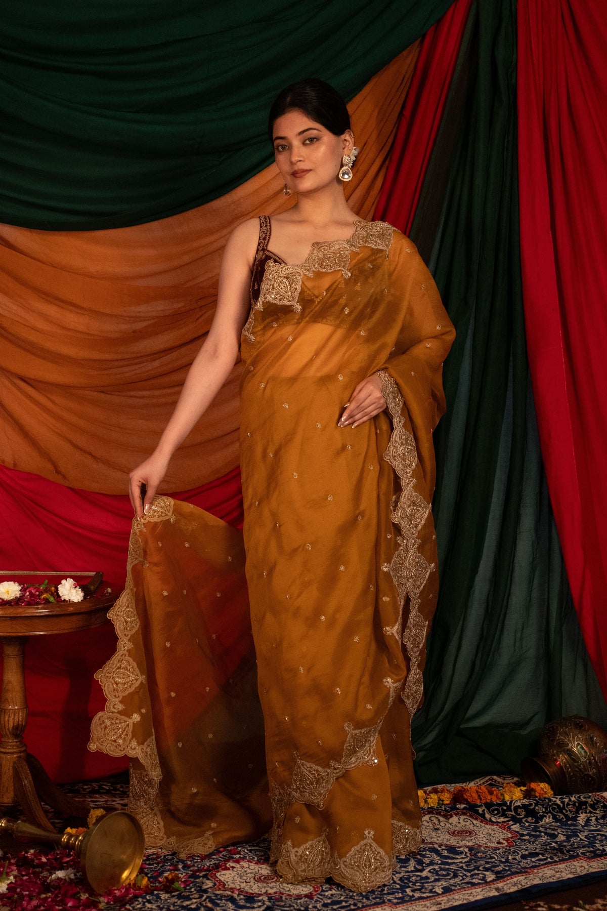 Swarn Ratna Saree Set