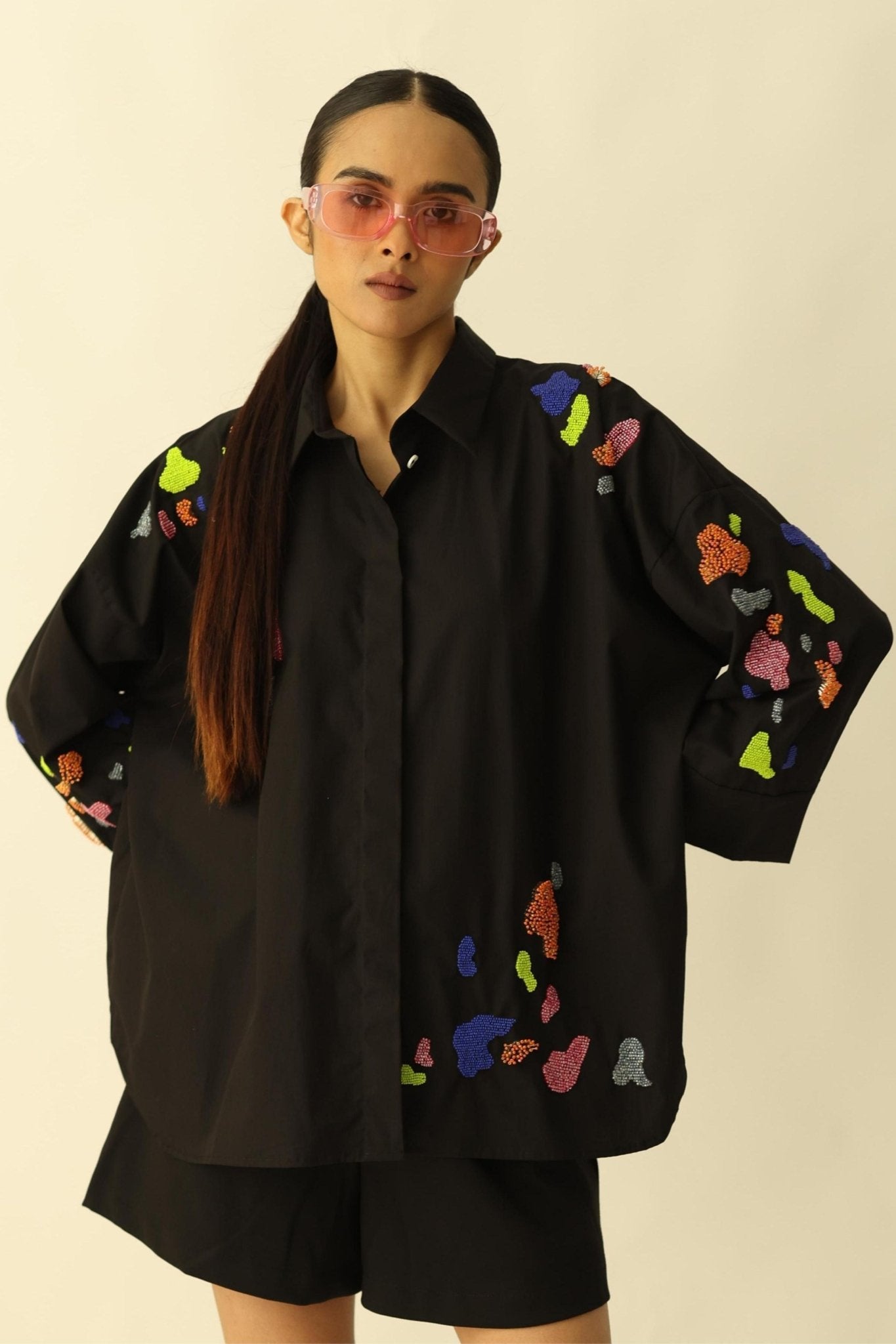 Black Nebula Shirt - Studio Moda - Elahe
