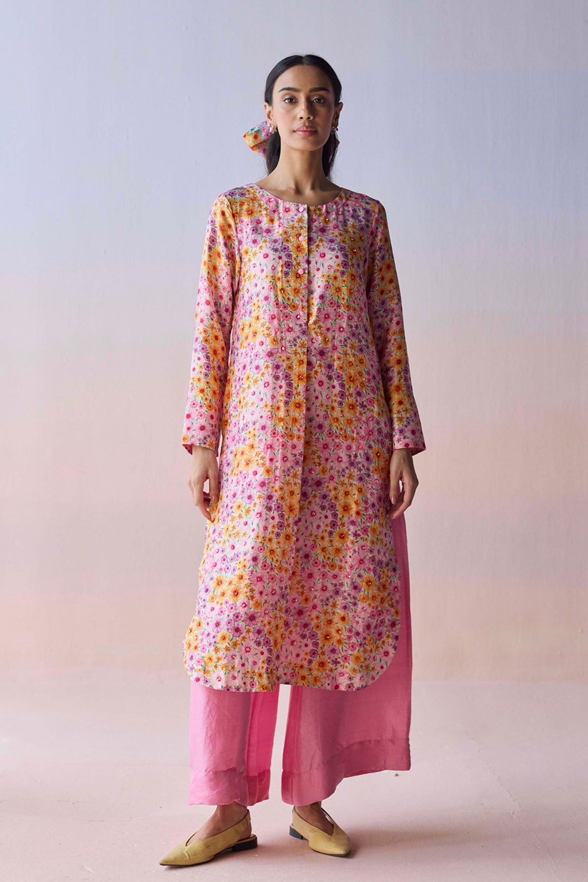 Wildflower Dawn Pink Kurta and Pants