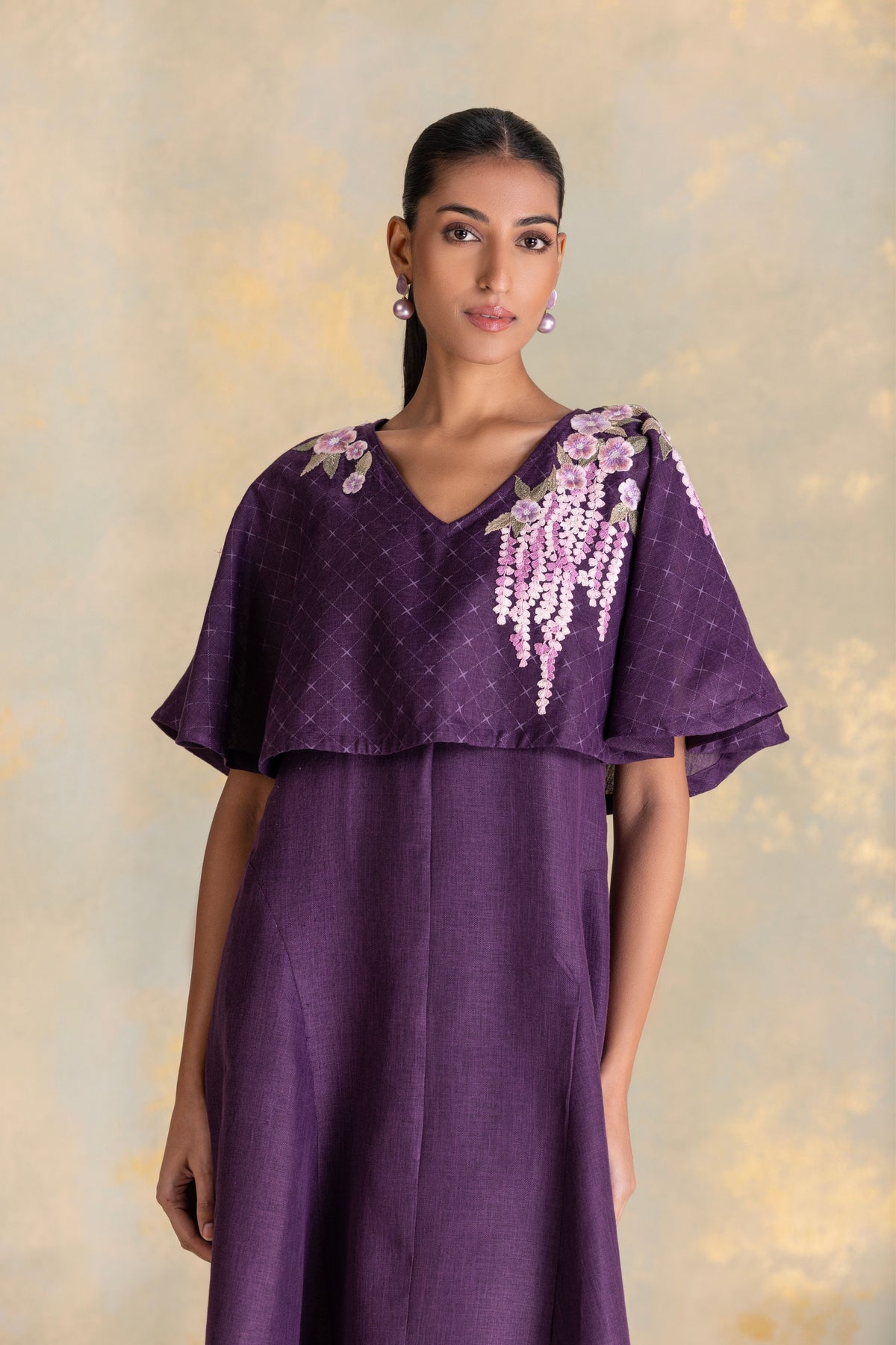 Delfina Cape Dress