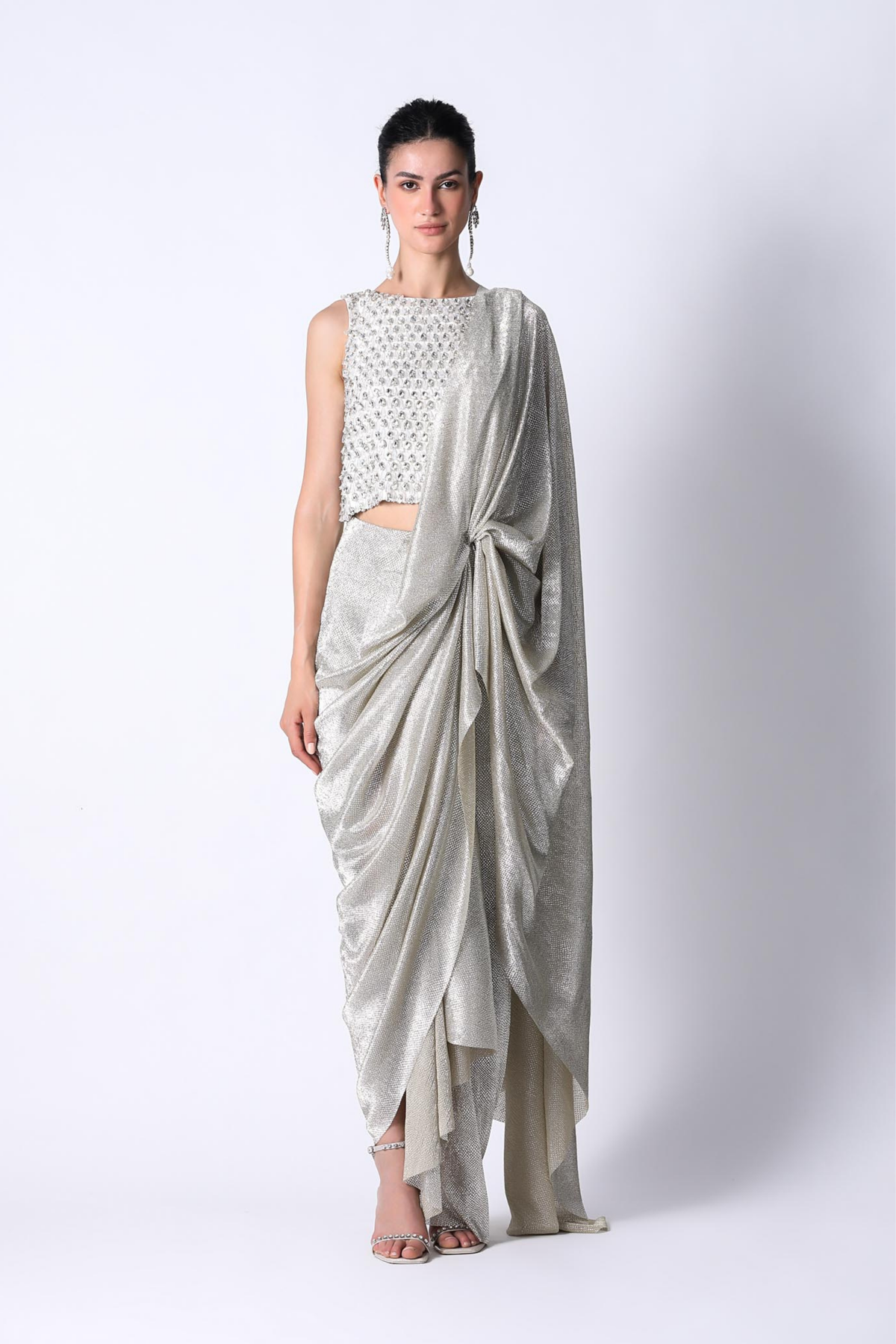Chandelier Top With Galaxy Sari