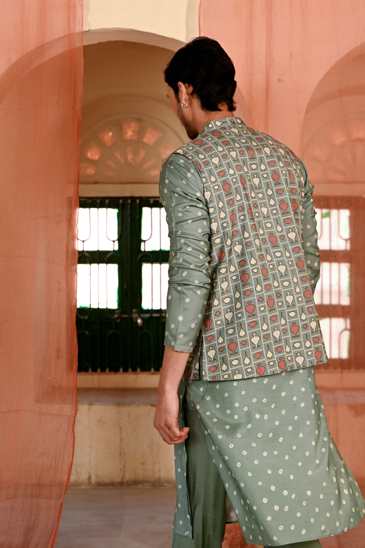 Sawai Nehru Jacket Set