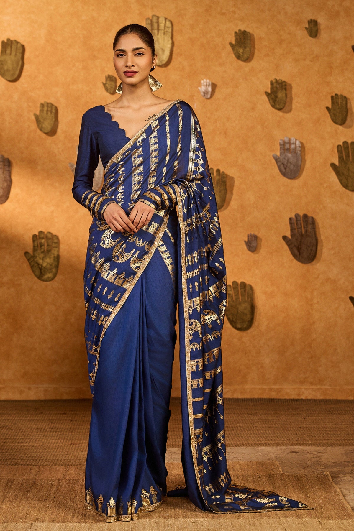 Sapphire Midas Touch Saree