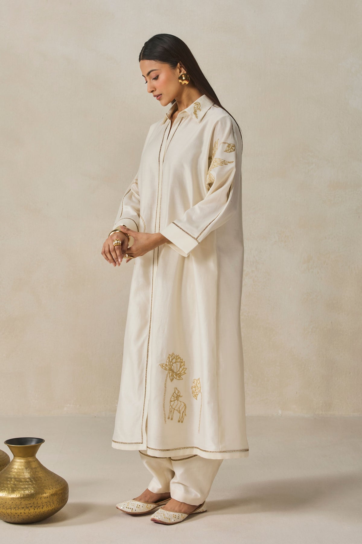 Shirt Kurta With Salwar Set