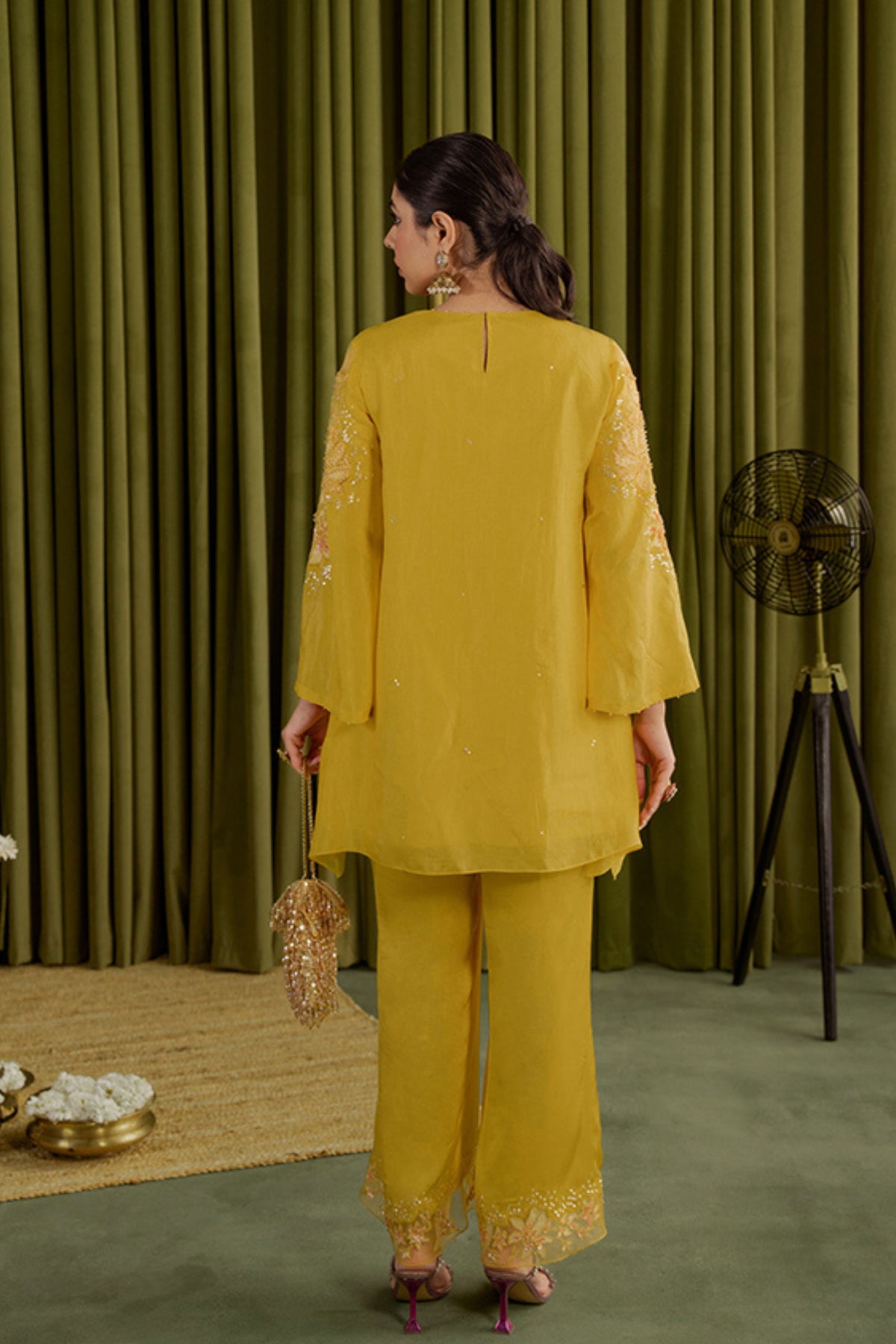 Mango Embroidered Kurta