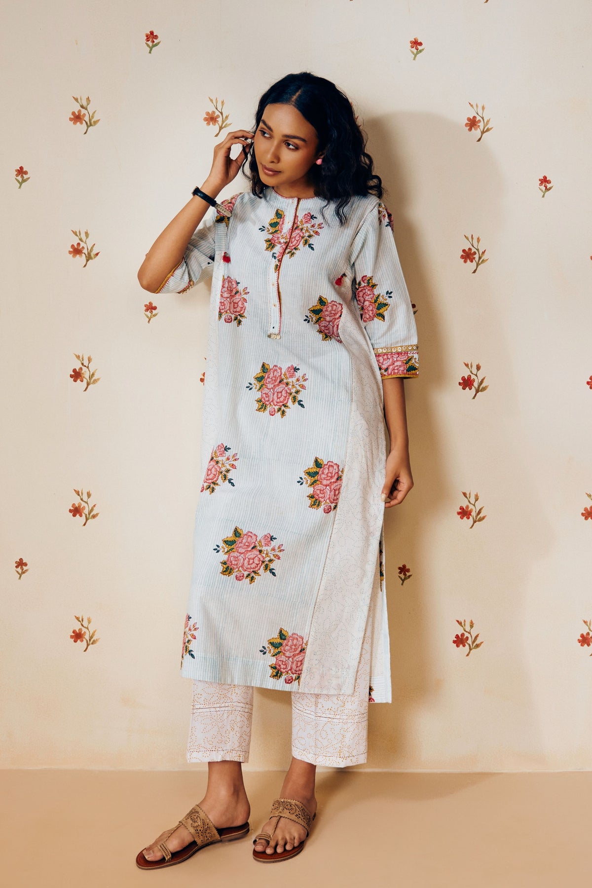 Hand Block Printed Kurta Set