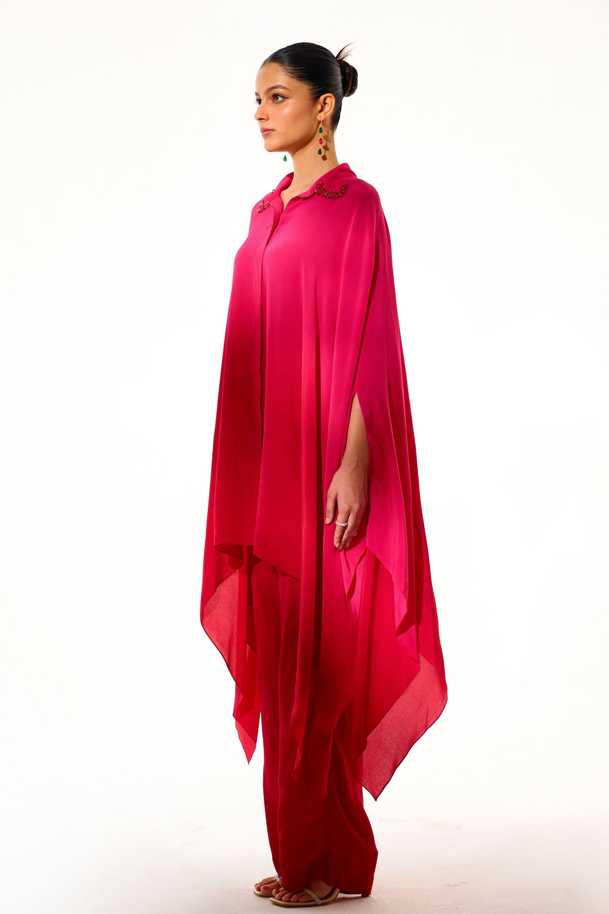 Rose Quartz Kaftan Co-ord Set