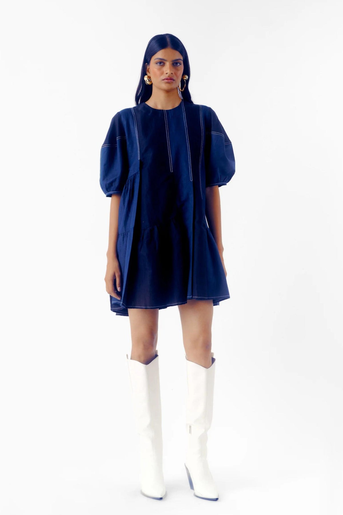 Effervescent Linen Dress