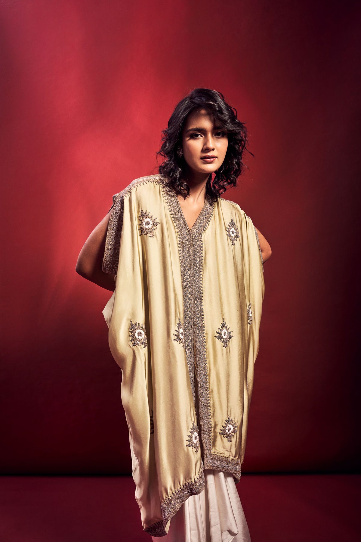 Emberoidered Kaftan Set