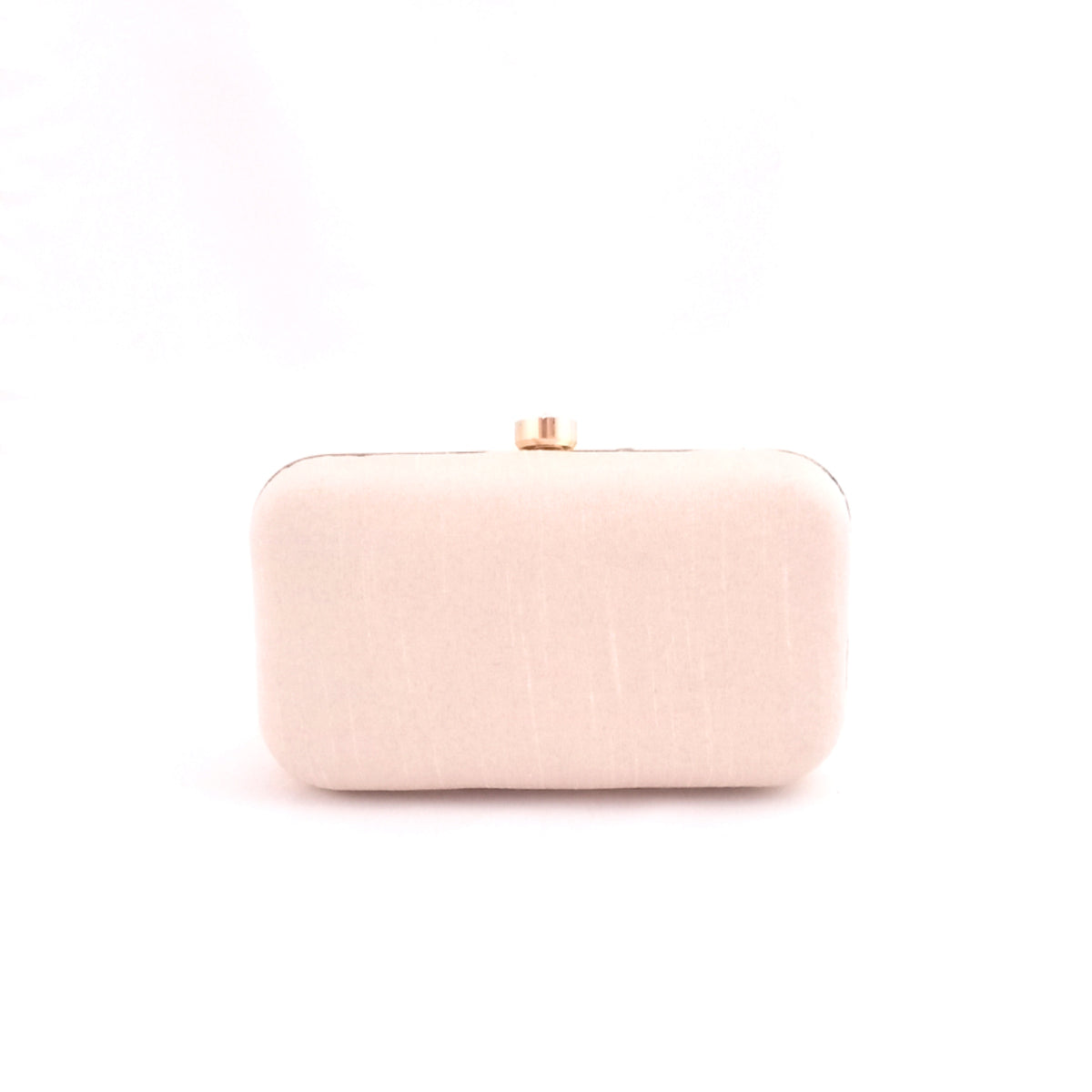Tricolored handembroidered clutch