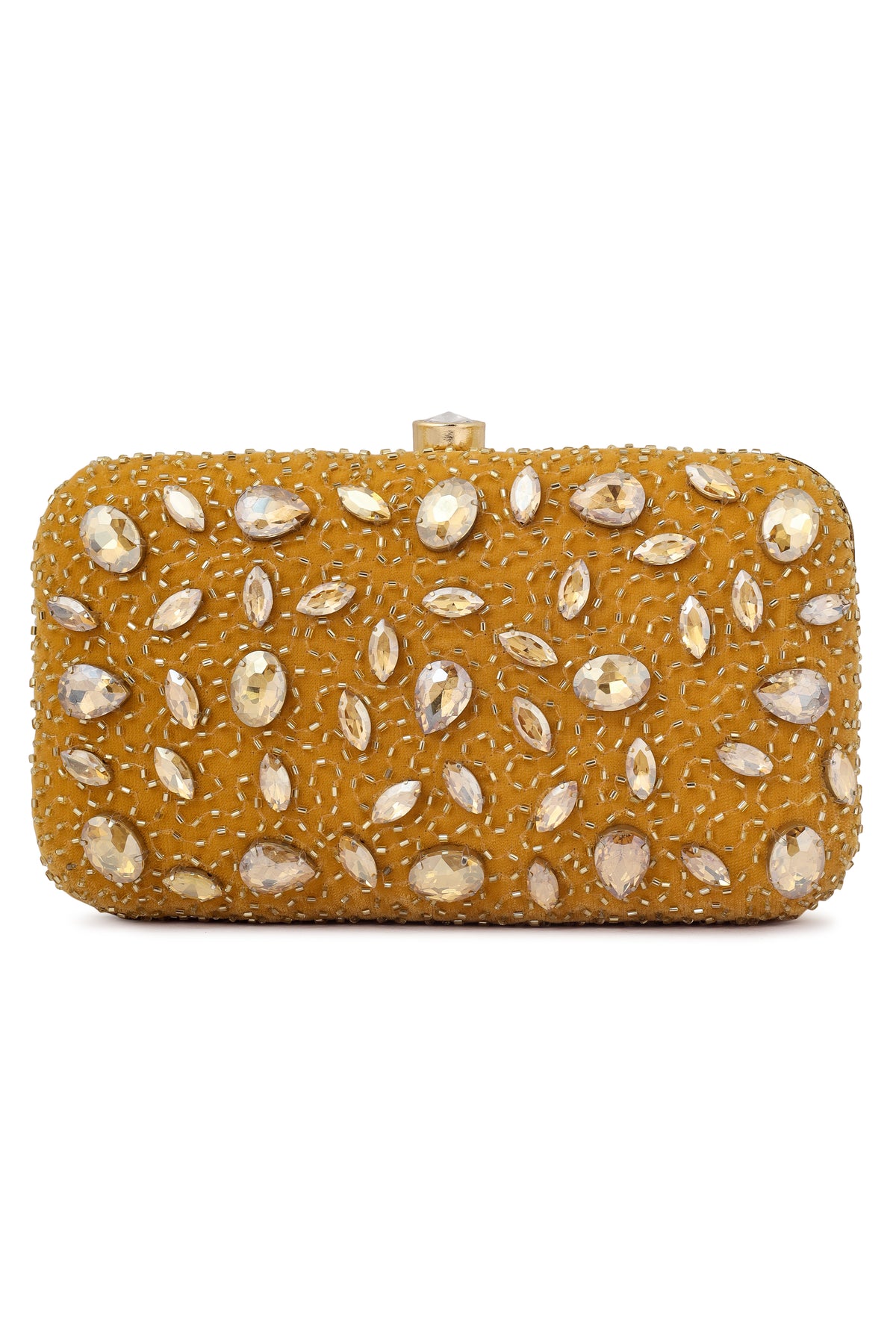 Crystal Studded Clutch