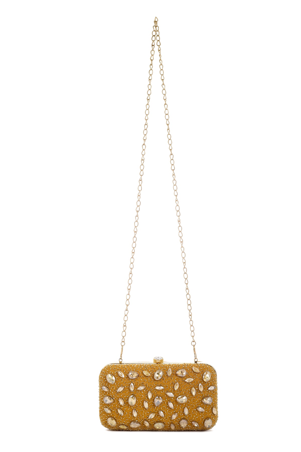 Crystal Studded Clutch
