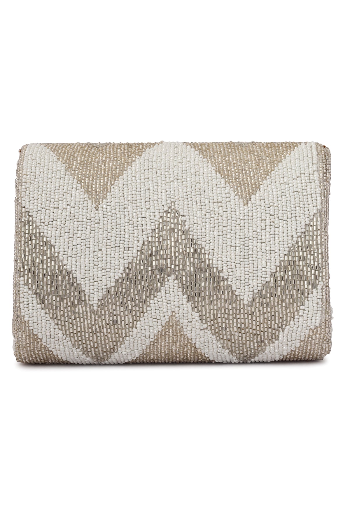 Metallic Zigzag Flapover
