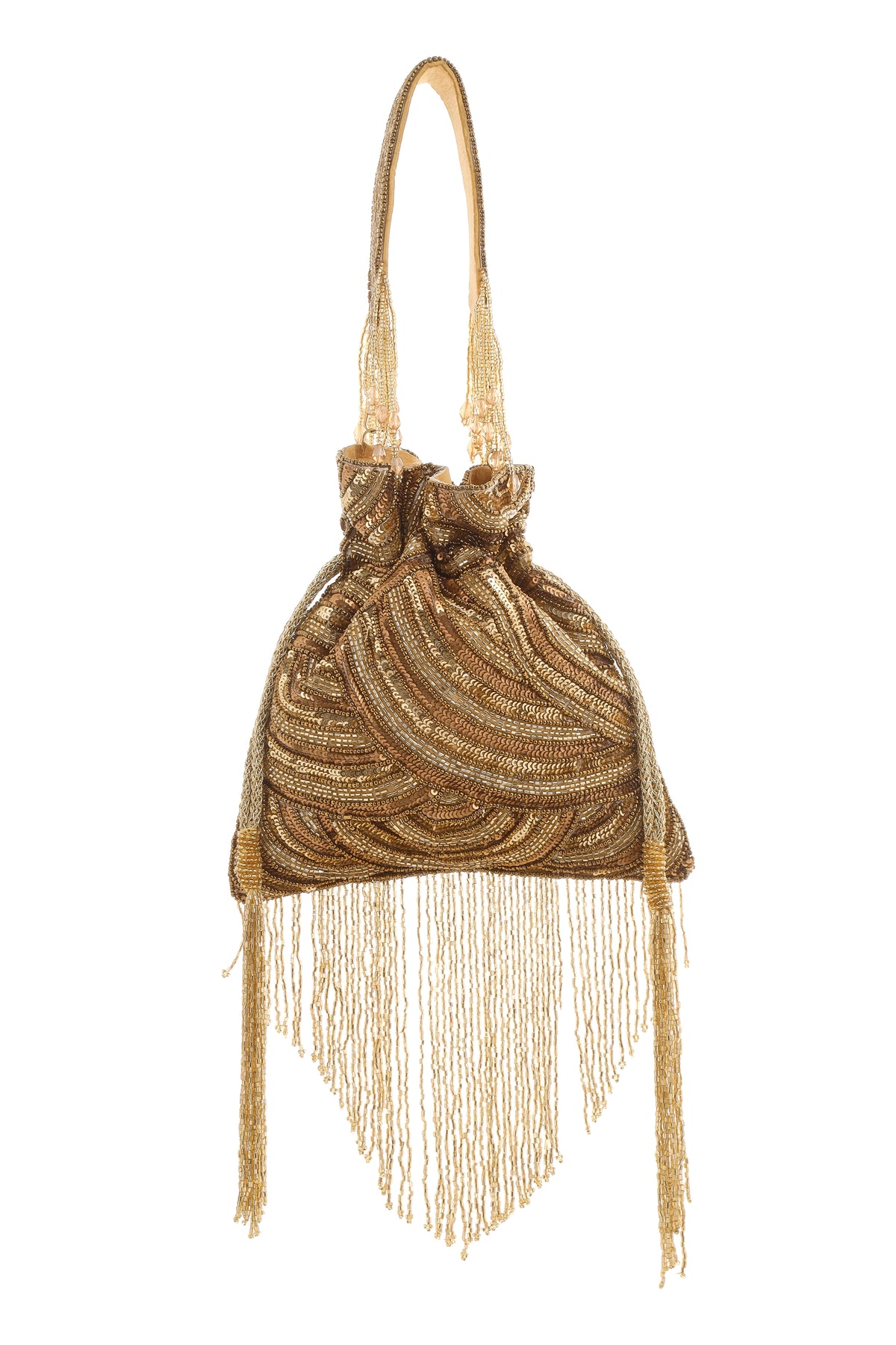 Glittering Tassel Potli